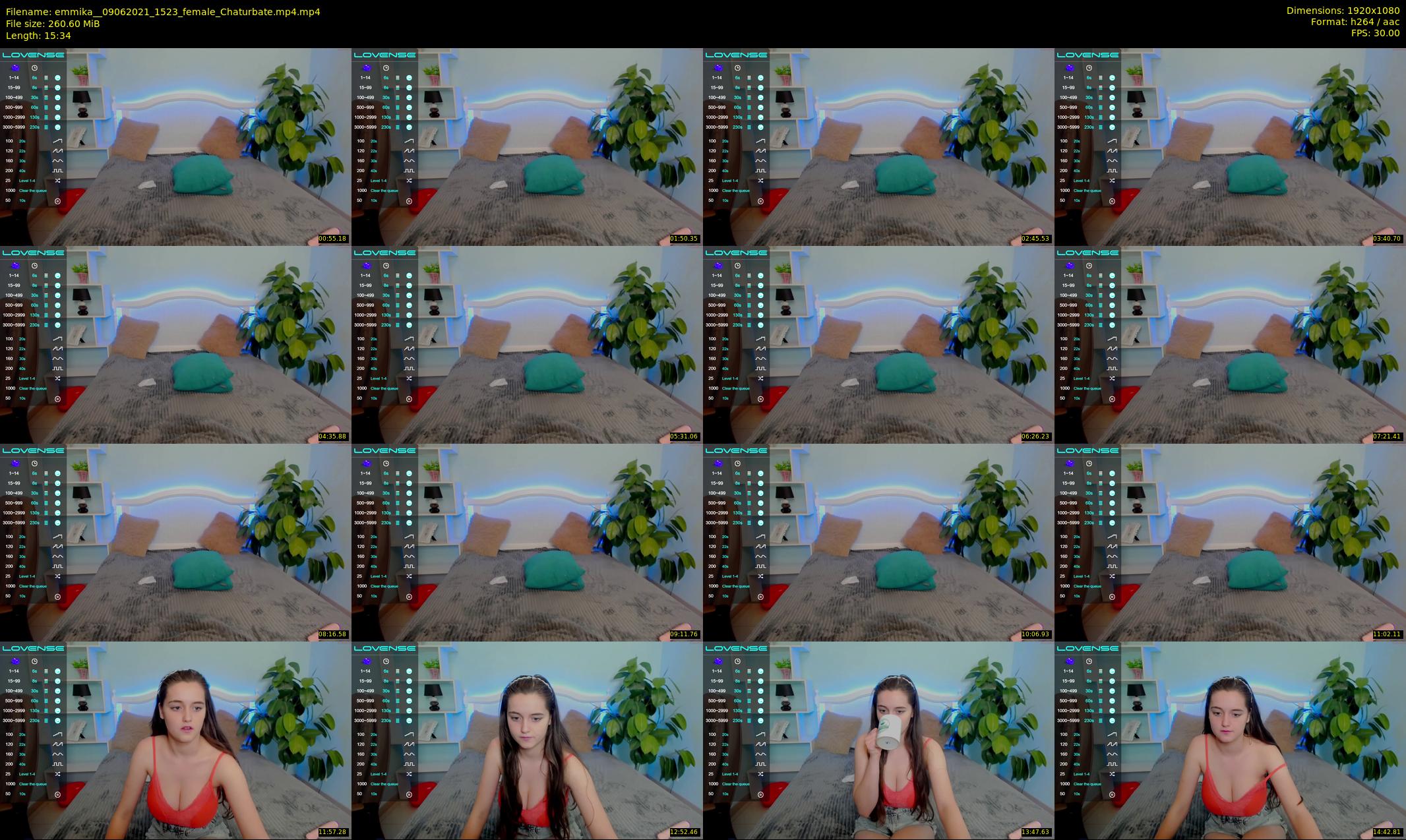 emmika_ — 16 minute Chaturbate female cam show recording, 1080p, Jun 9, 2021