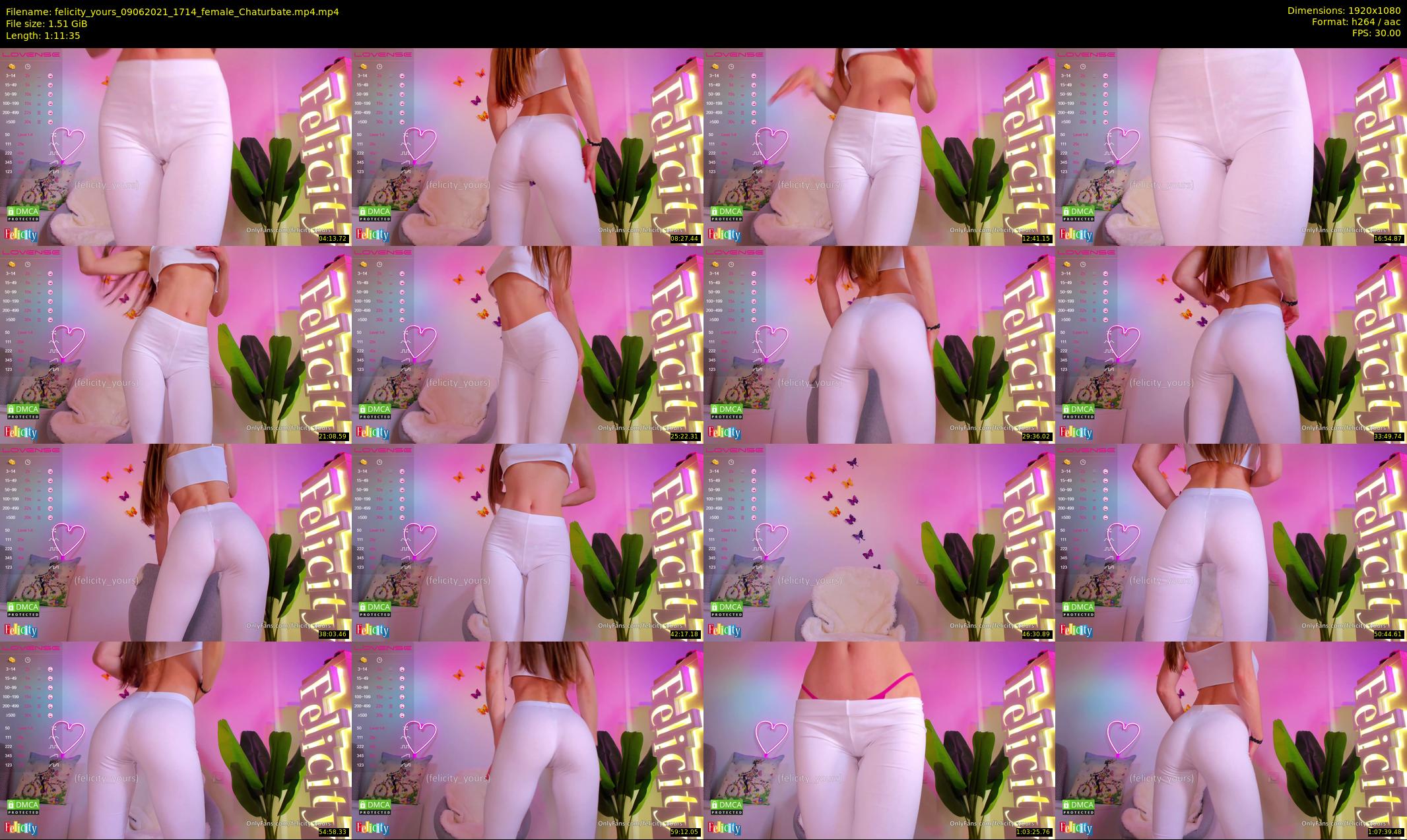 felicity_yours — 72 minute Chaturbate female cam show recording, 1080p, Jun 9, 2021