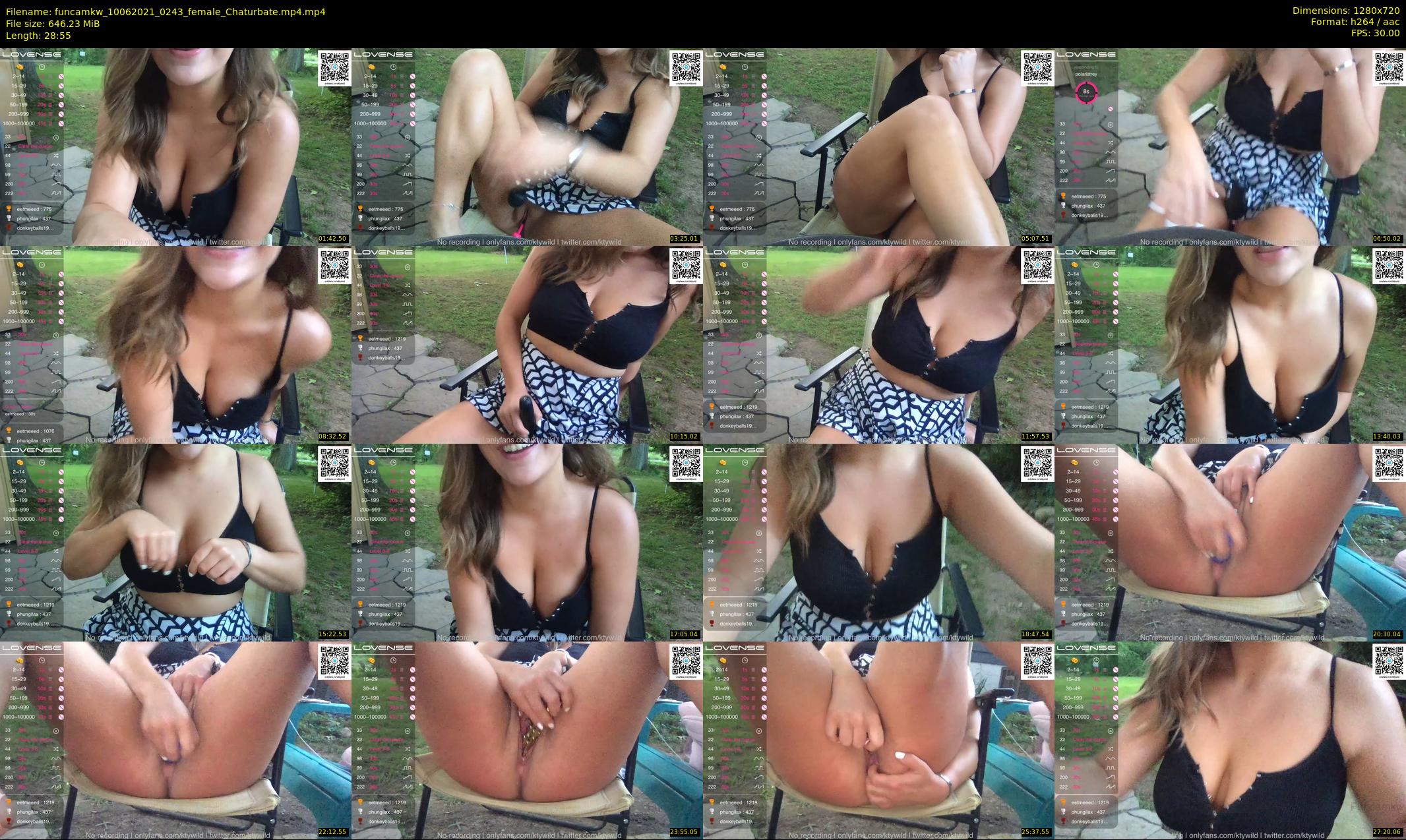funcamkw — 29 minute Chaturbate female cam show recording, 720p, Jun 10, 2021