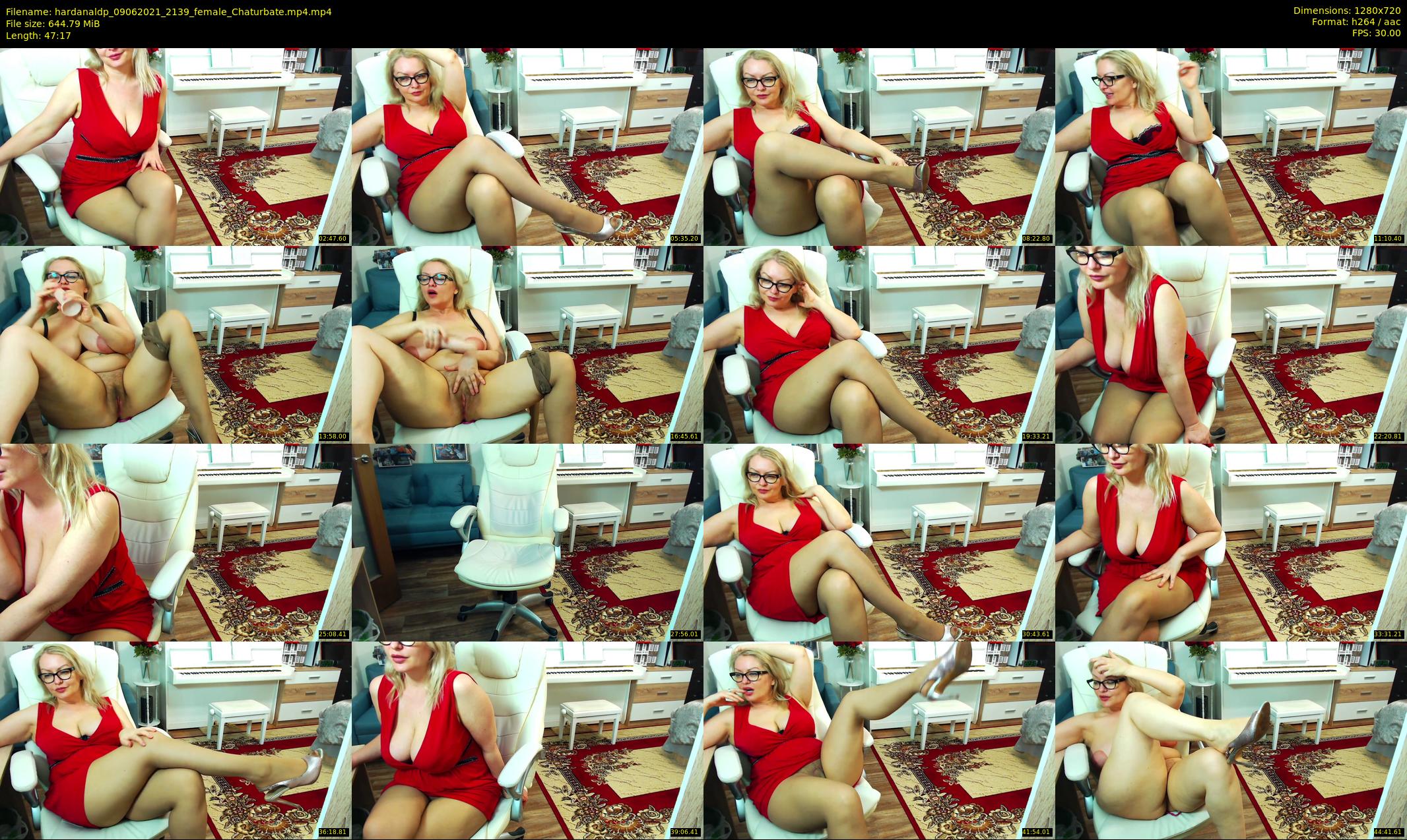 hardanaldp — 48 minute Chaturbate female cam show recording, 720p, Jun 9, 2021
