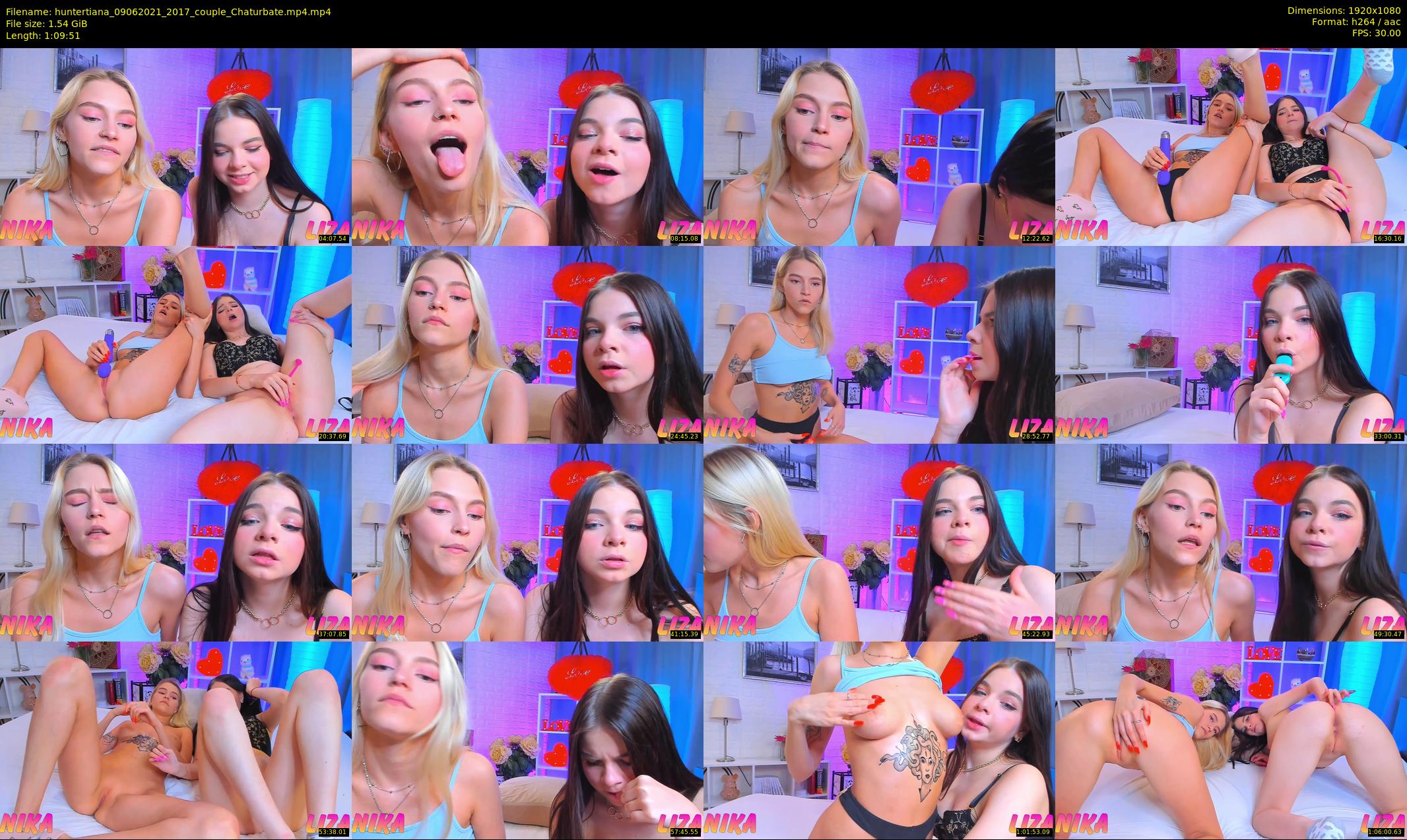 huntertiana — 70 minute Chaturbate female cam show recording, 1080p, Jun 9, 2021