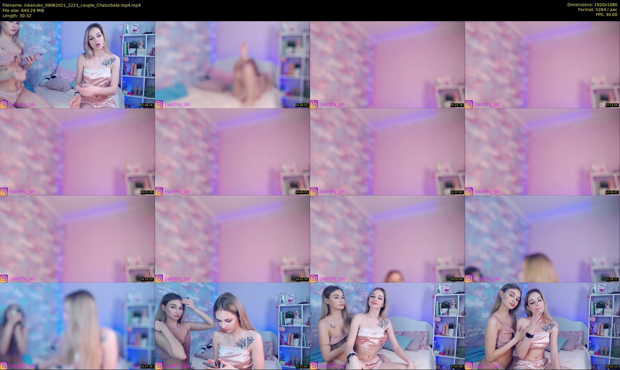 inkanuko — 31 minute Chaturbate couple cam show recording, 1080p, Jun 9, 2021