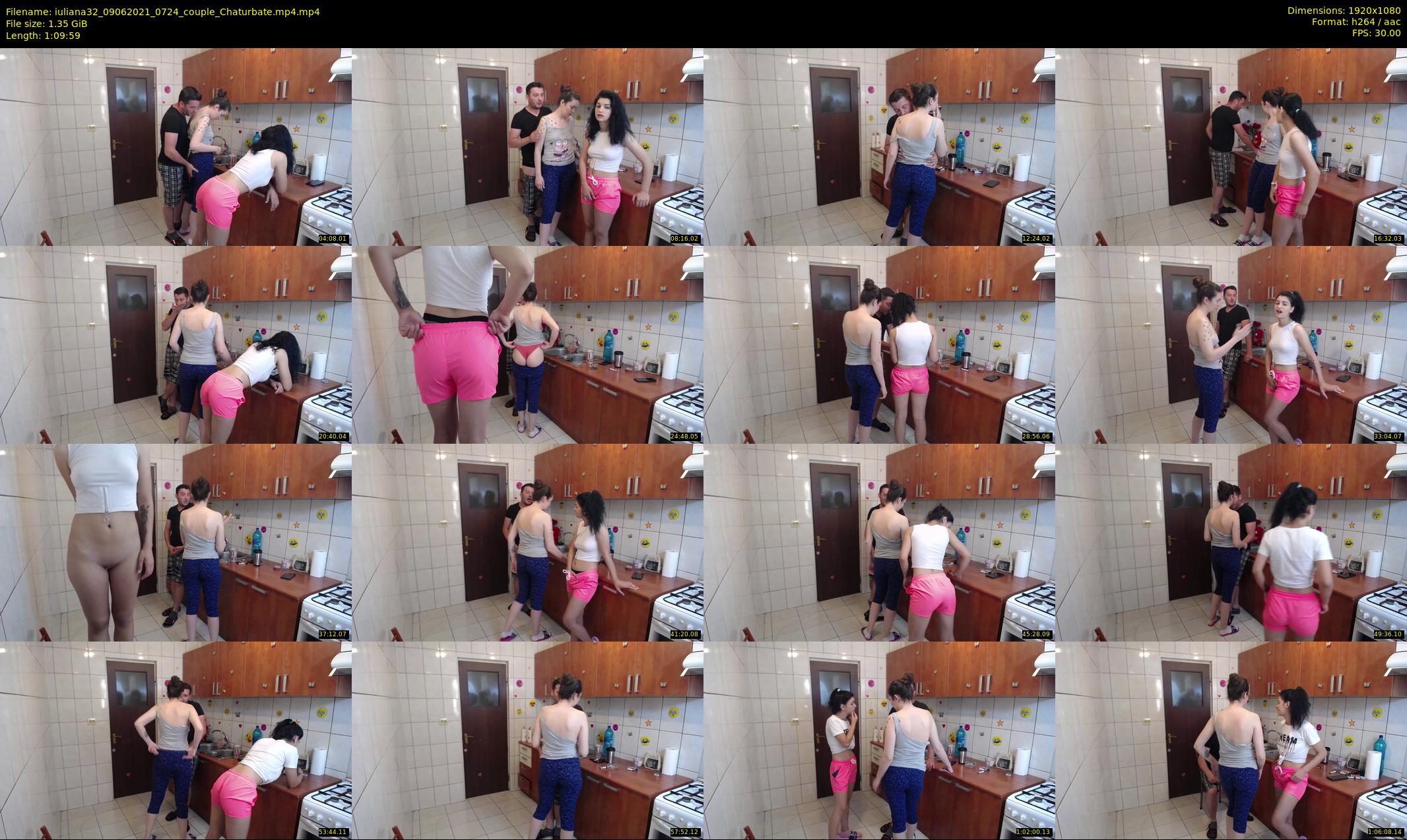 iuliana32 — 70 minute Chaturbate couple cam show recording, 1080p, Jun 9, 2021