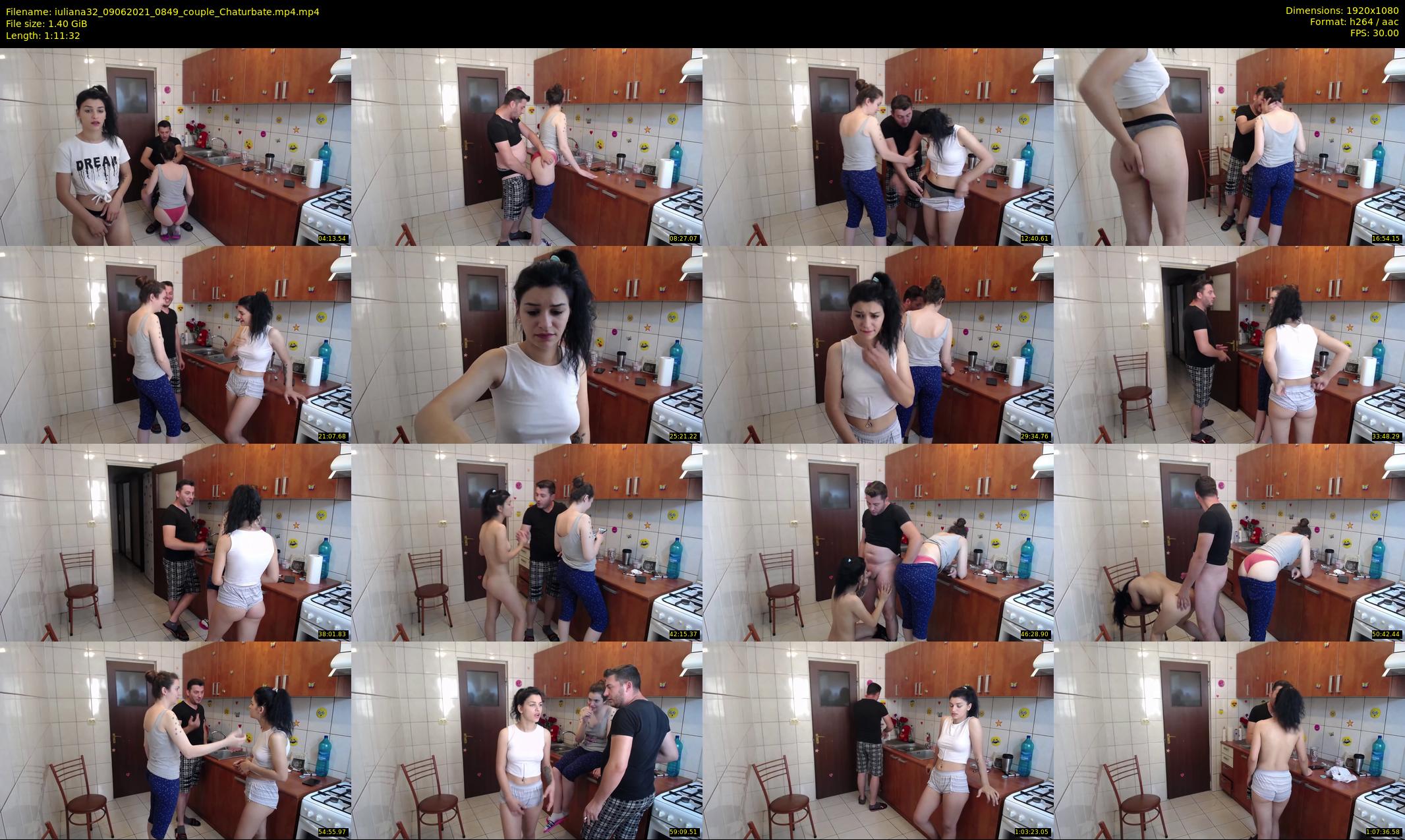 iuliana32 — 72 minute Chaturbate couple cam show recording, 1080p, Jun 9, 2021