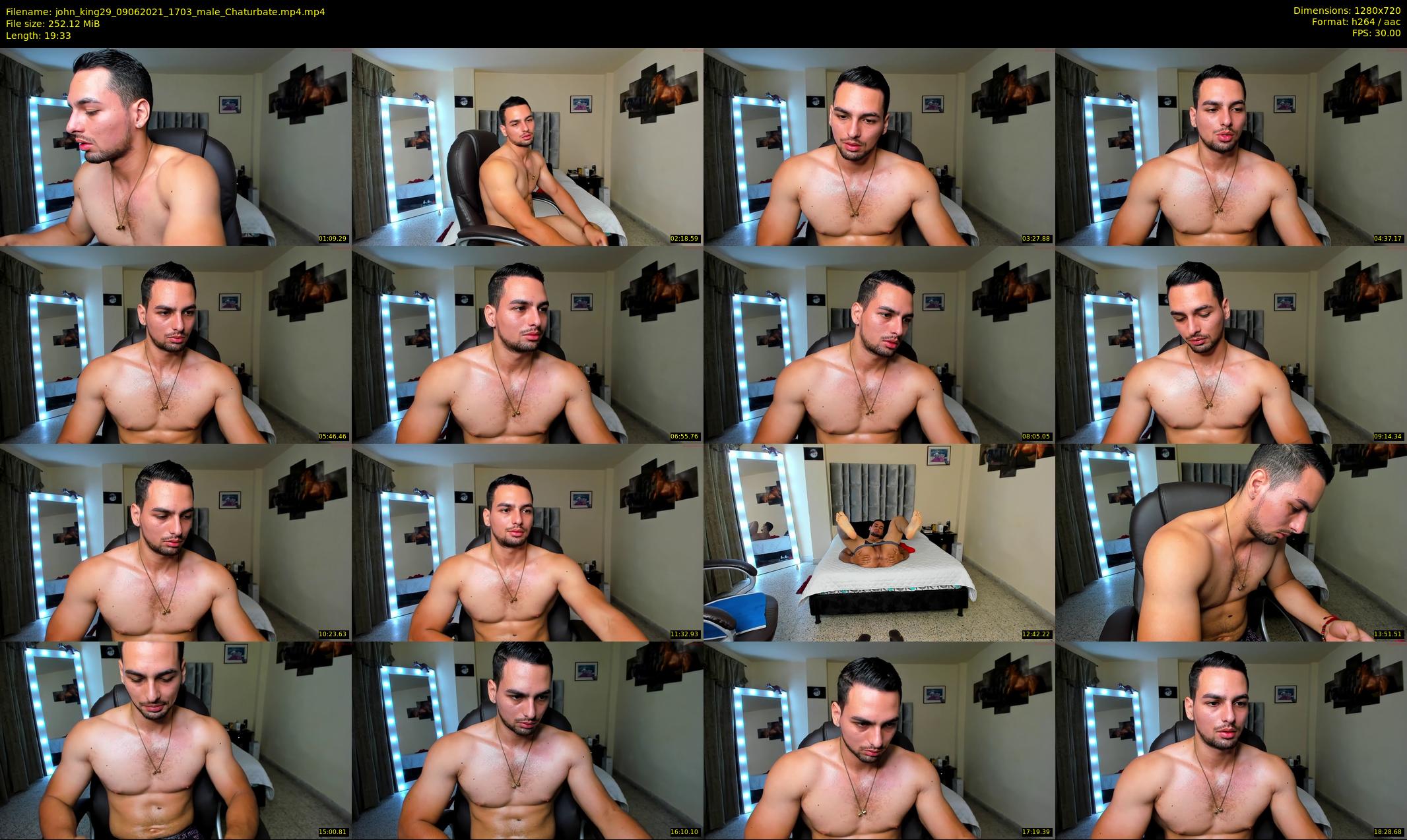 john_king29 — 20 minute Chaturbate male cam show recording, 720p, Jun 9, 2021