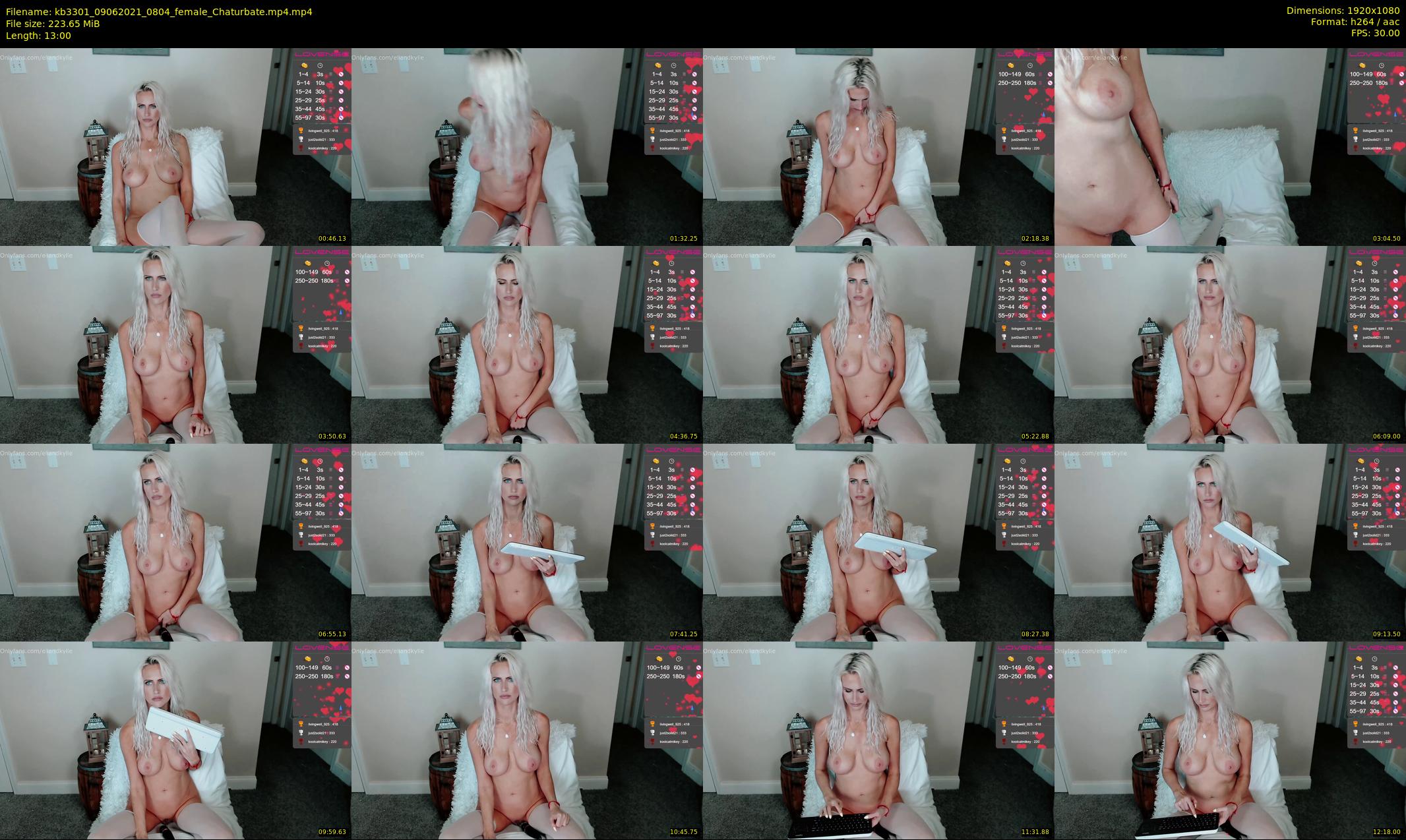 kb3301 — 13 minute Chaturbate couple cam show recording, 1080p, Jun 9, 2021