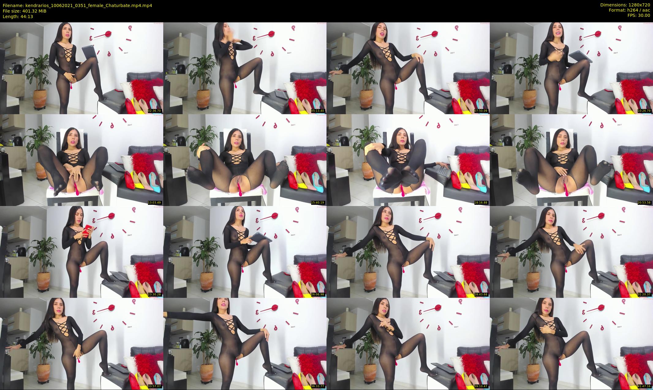 kendrarios — 45 minute Chaturbate female cam show recording, 720p, Jun 10, 2021