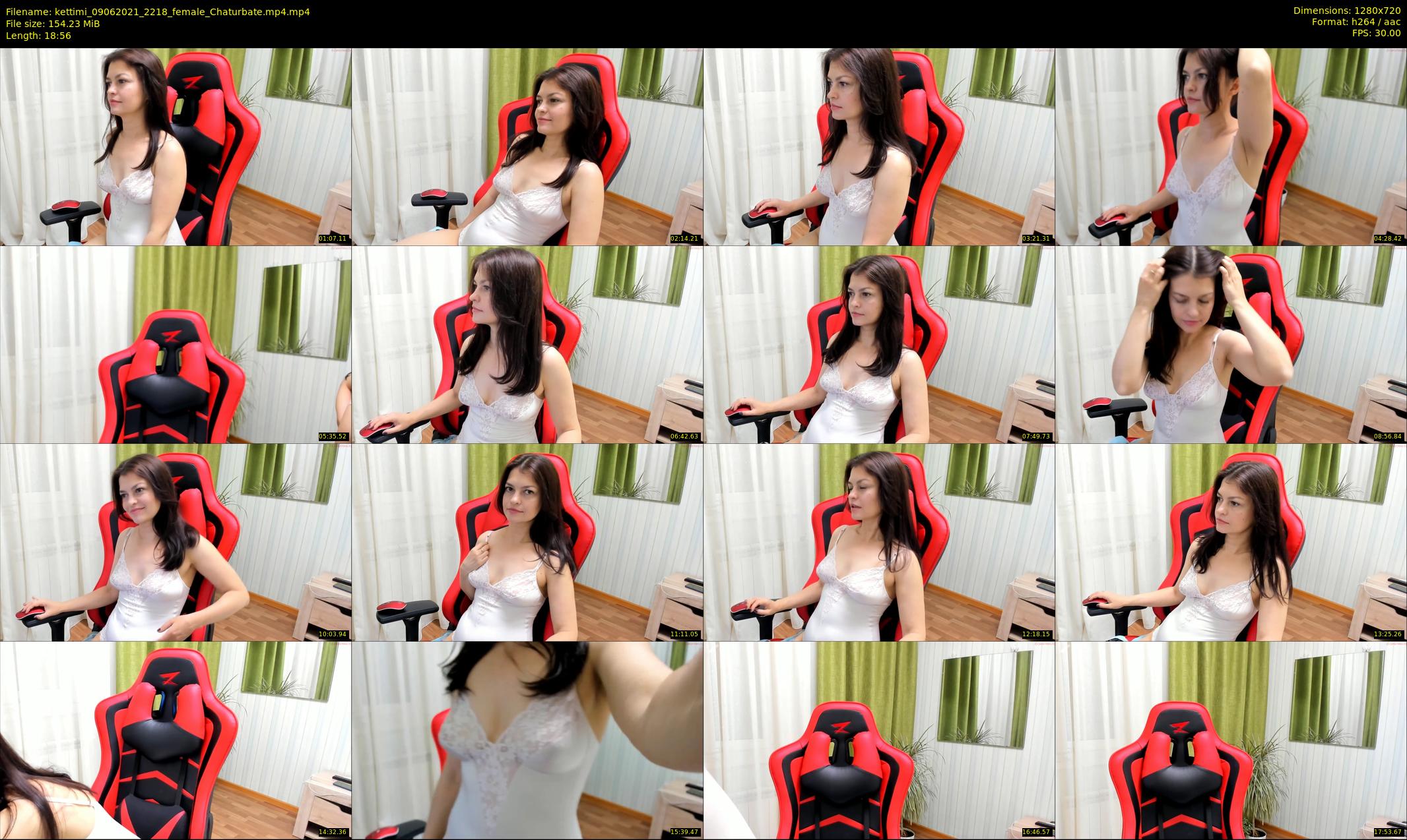 kettimi — 19 minute Chaturbate female cam show recording, 720p, Jun 9, 2021