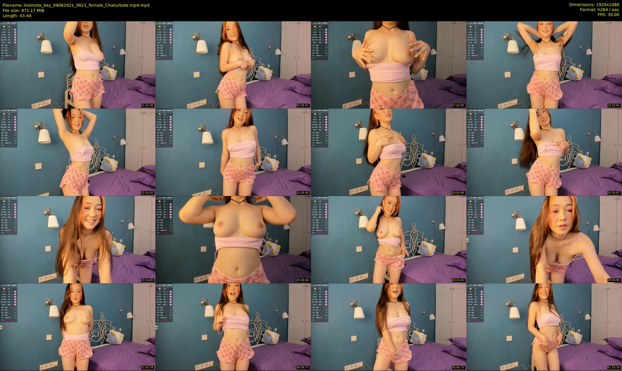 kisimoto_key — 44 minute Chaturbate female cam show recording, 1080p, Jun 9, 2021