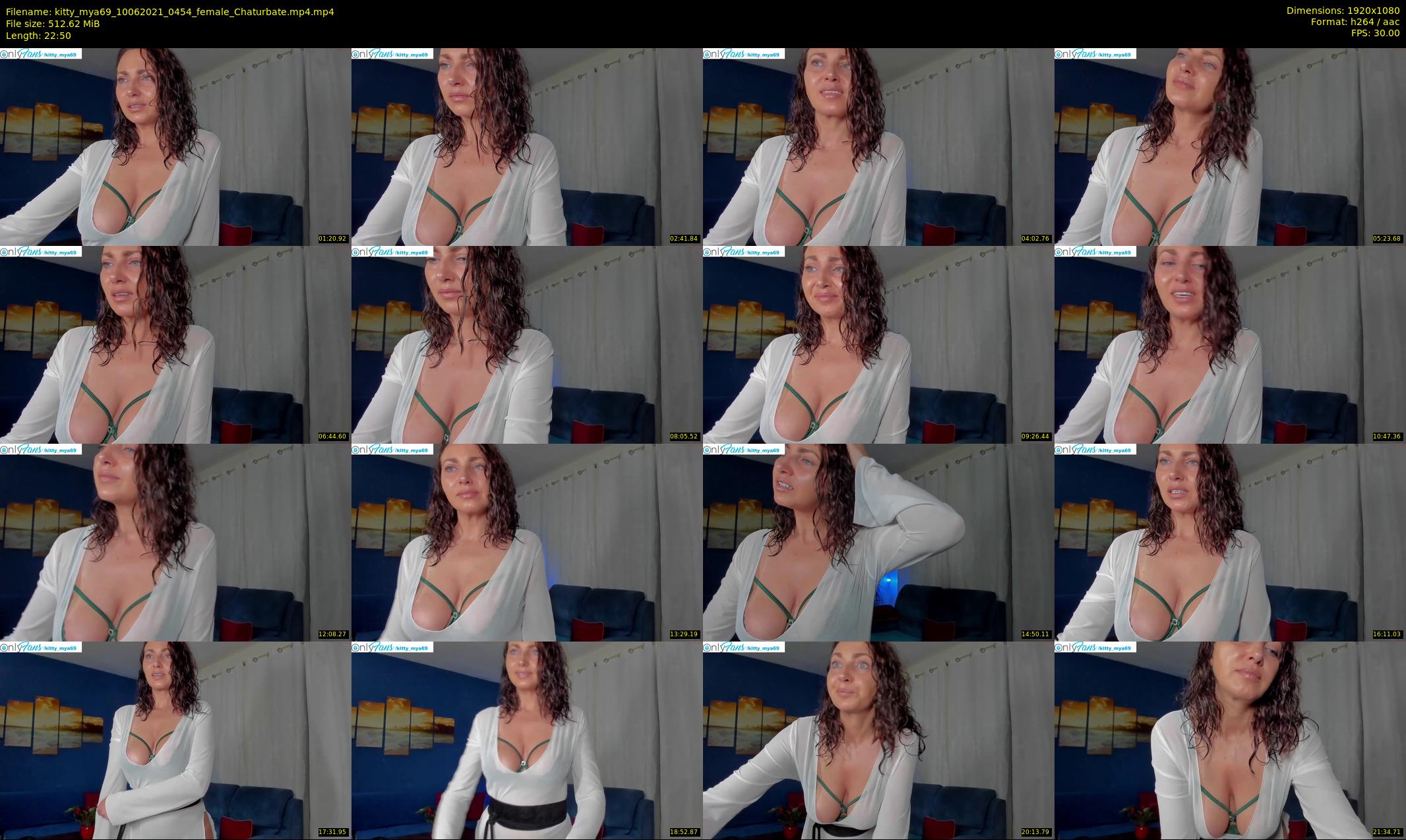 kitty_mya69 — 23 minute Chaturbate female cam show recording, 1080p, Jun 10, 2021