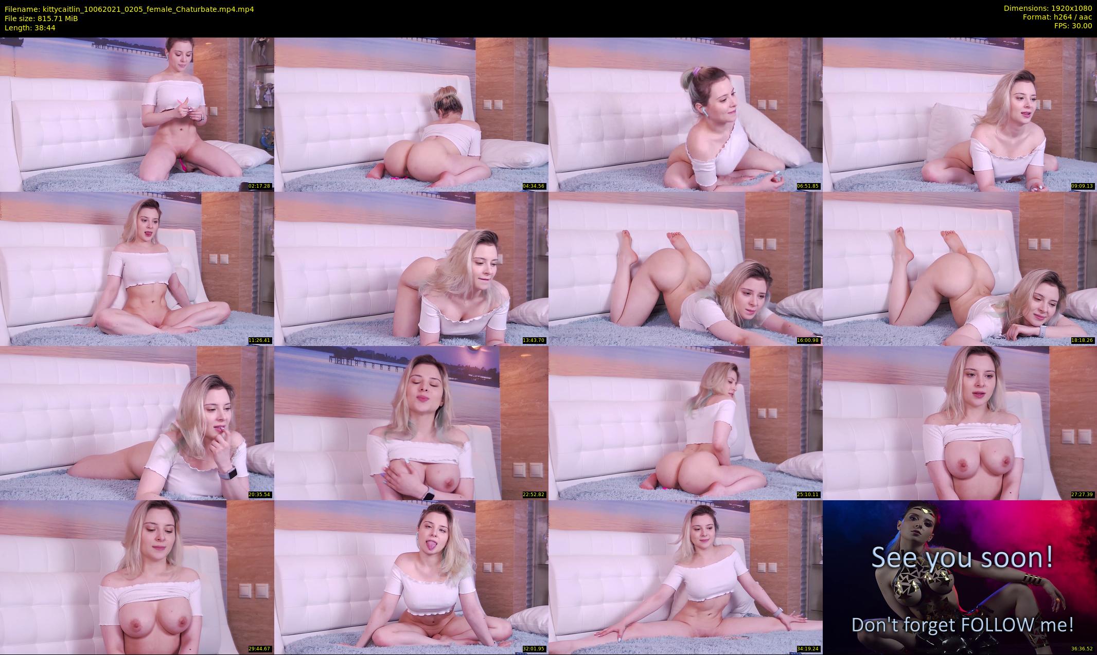 kittycaitlin — 39 minute Chaturbate female cam show recording, 1080p, Jun 10, 2021