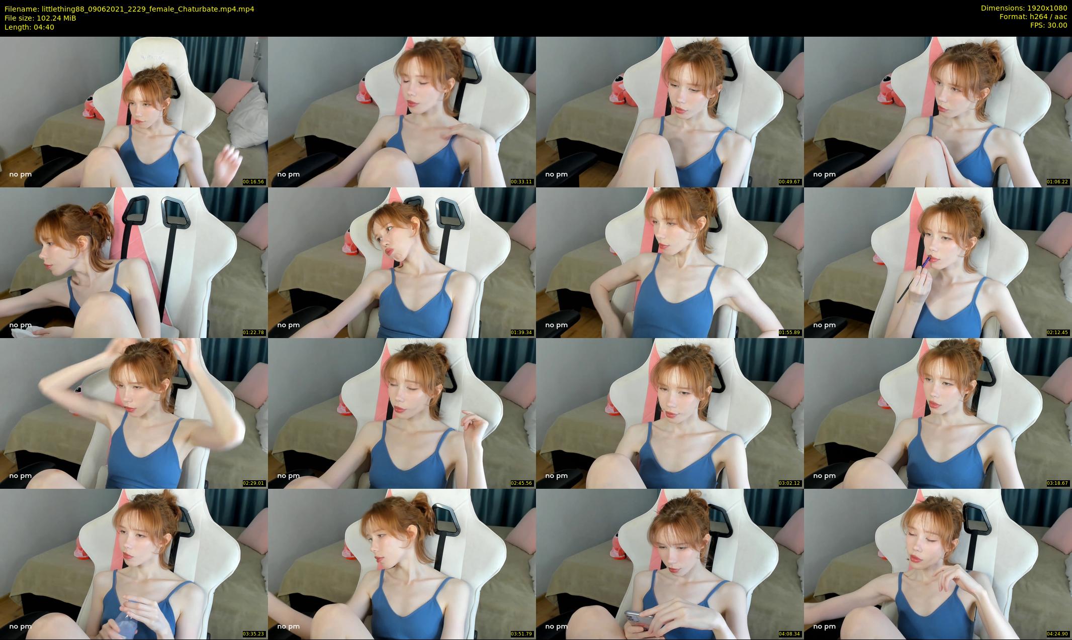 littlething88 — 5 minute Chaturbate female cam show recording, 1080p, Jun 9, 2021