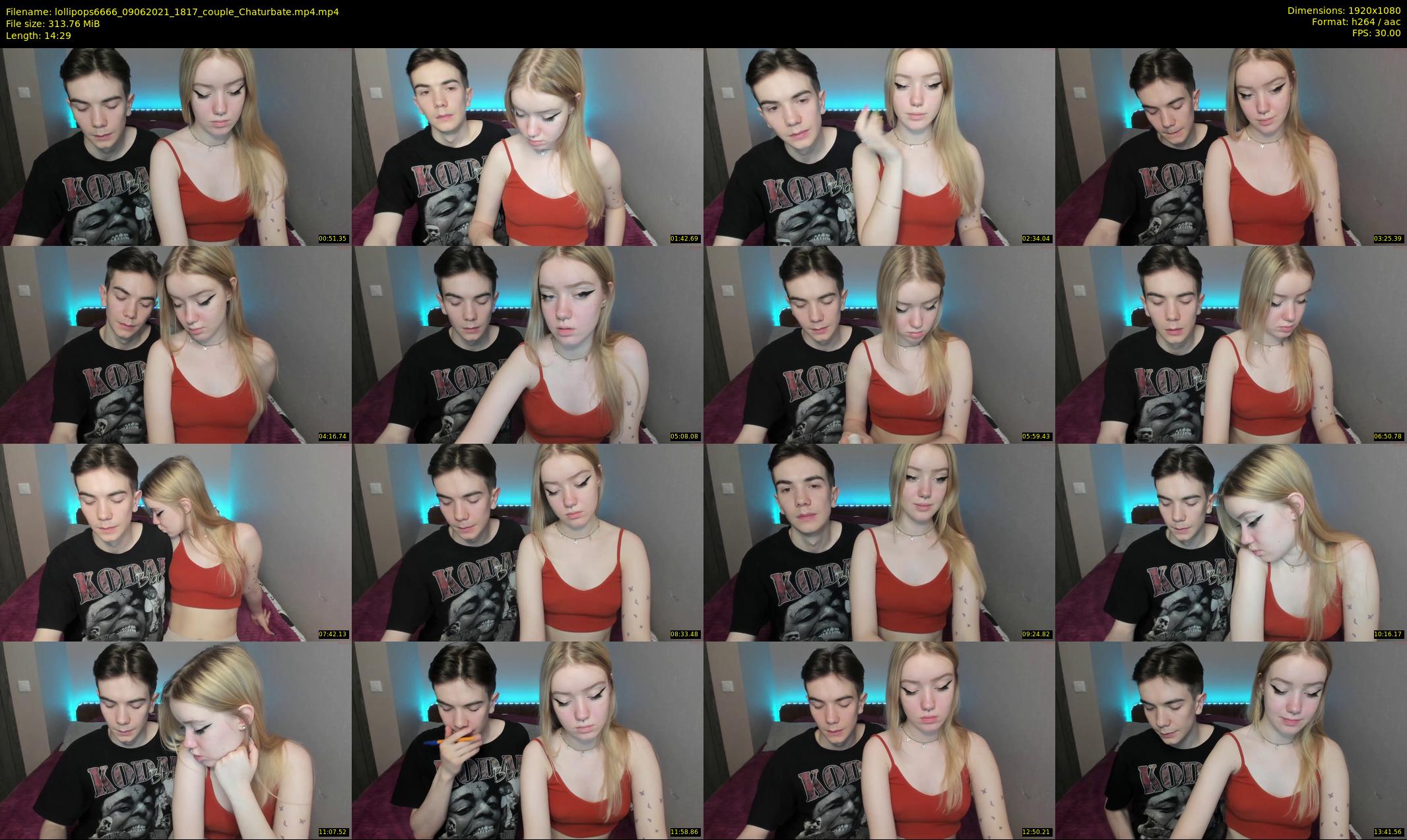lollipops6666 — 15 minute Chaturbate couple cam show recording, 1080p, Jun 9, 2021