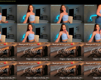 lovely__alisa — 17 minute Chaturbate female cam show recording, 1080p, Jun 9, 2021