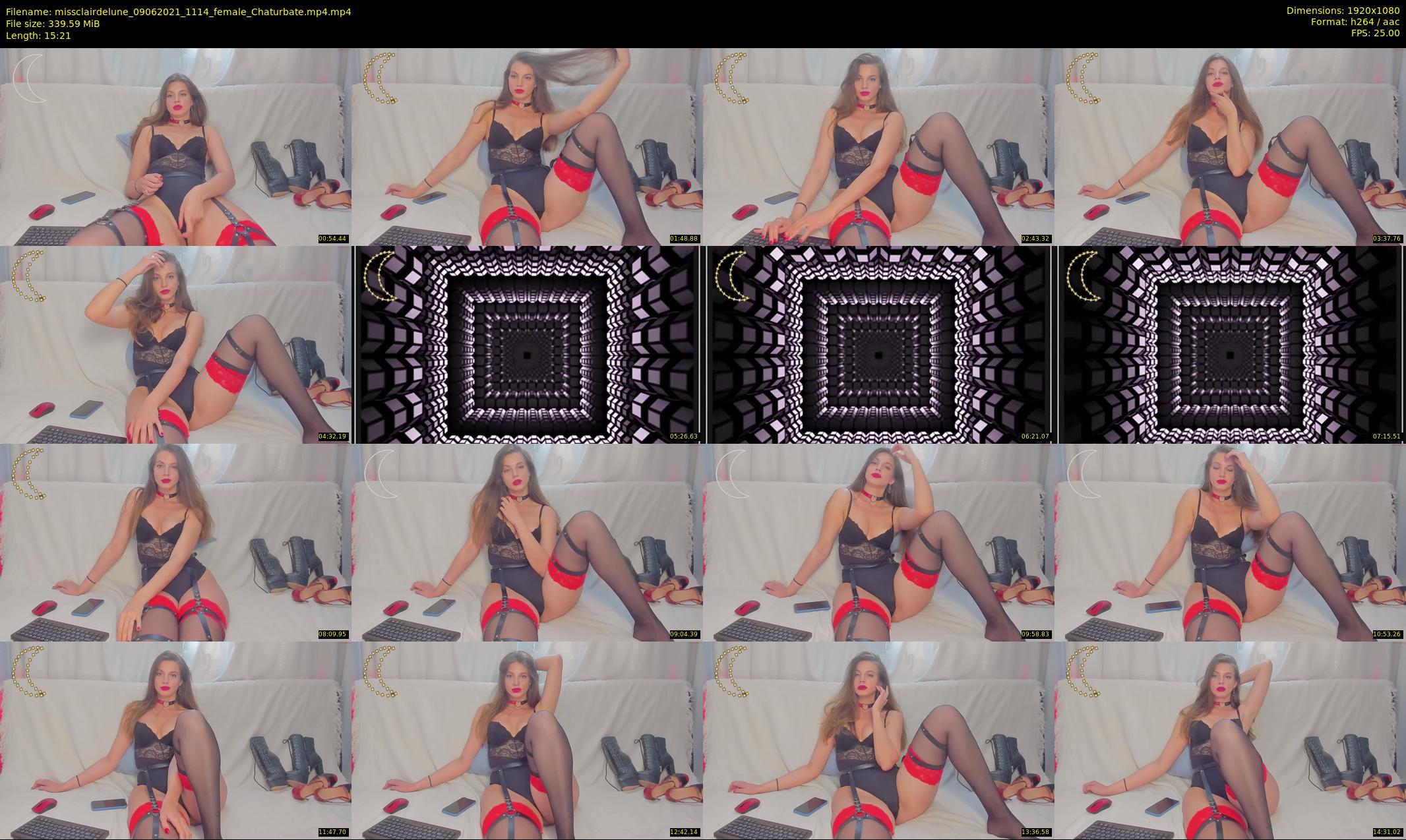 missclairdelune — 16 minute Chaturbate female cam show recording, 1080p, Jun 9, 2021