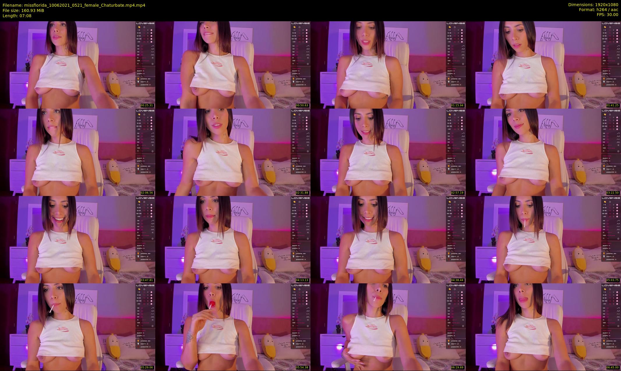 missflorida — 8 minute Chaturbate female cam show recording, 1080p, Jun 10, 2021