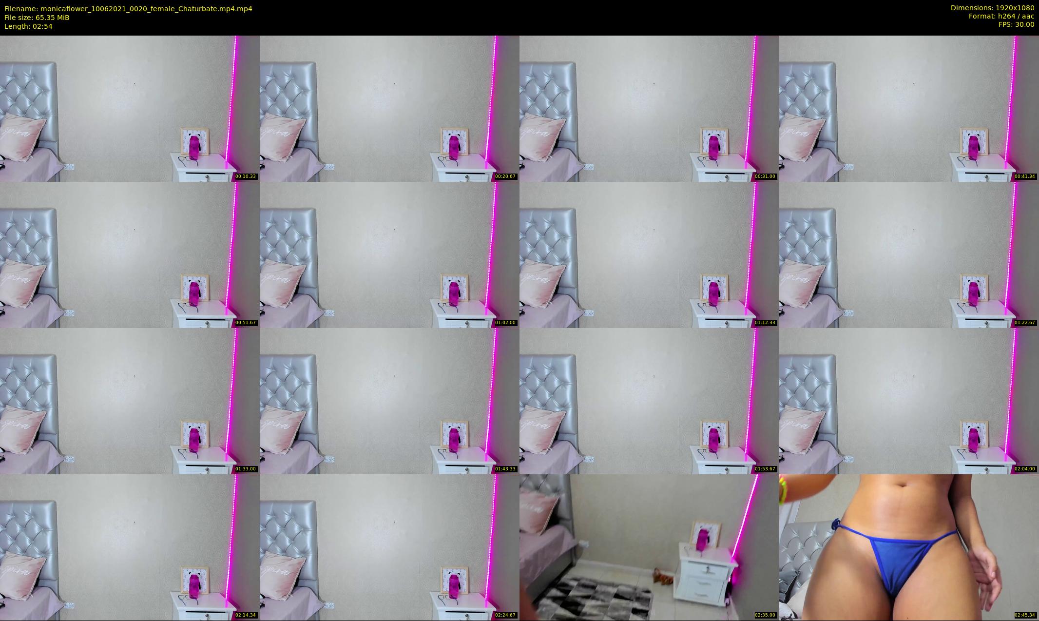 monicaflower — 3 minute Chaturbate female cam show recording, 1080p, Jun 10, 2021