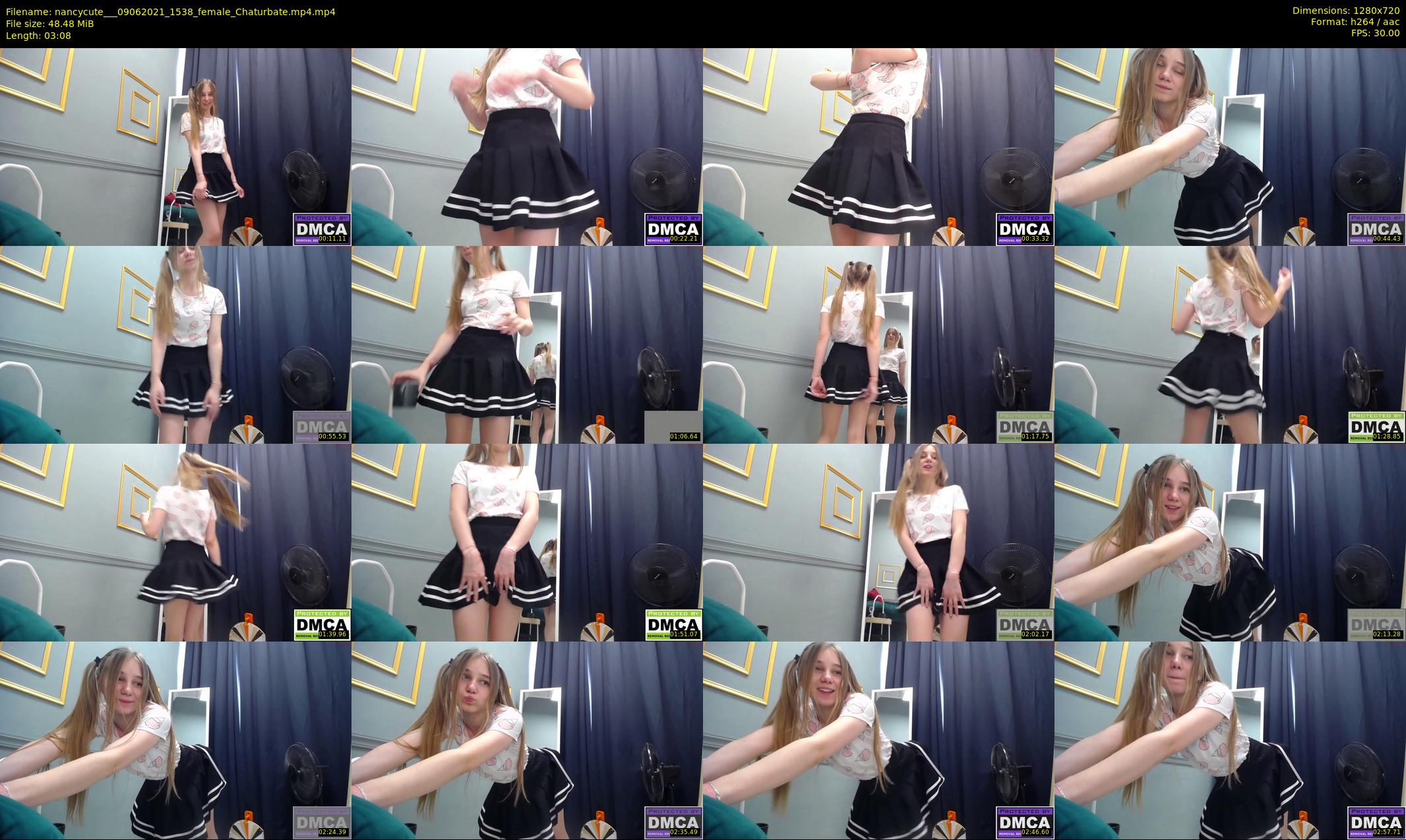 nancycute__ — 4 minute Chaturbate female cam show recording, 720p, Jun 9, 2021