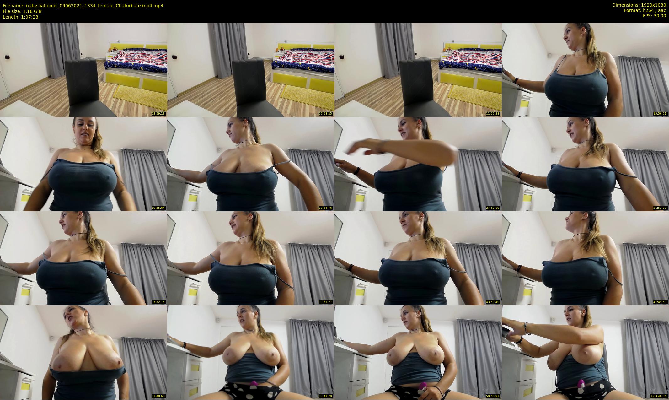 natashaboobs — 68 minute Chaturbate female cam show recording, 1080p, Jun 9, 2021