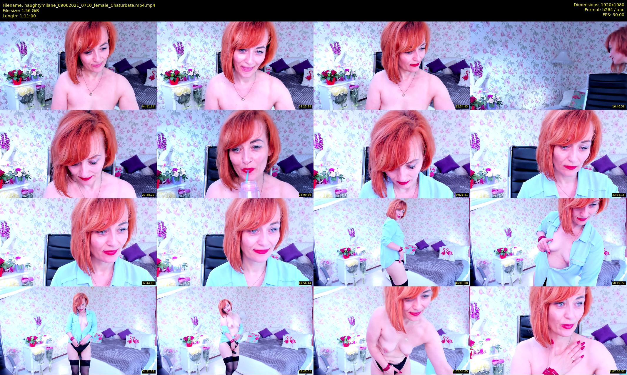 naughtymilane — 71 minute Chaturbate female cam show recording, 1080p, Jun 9, 2021