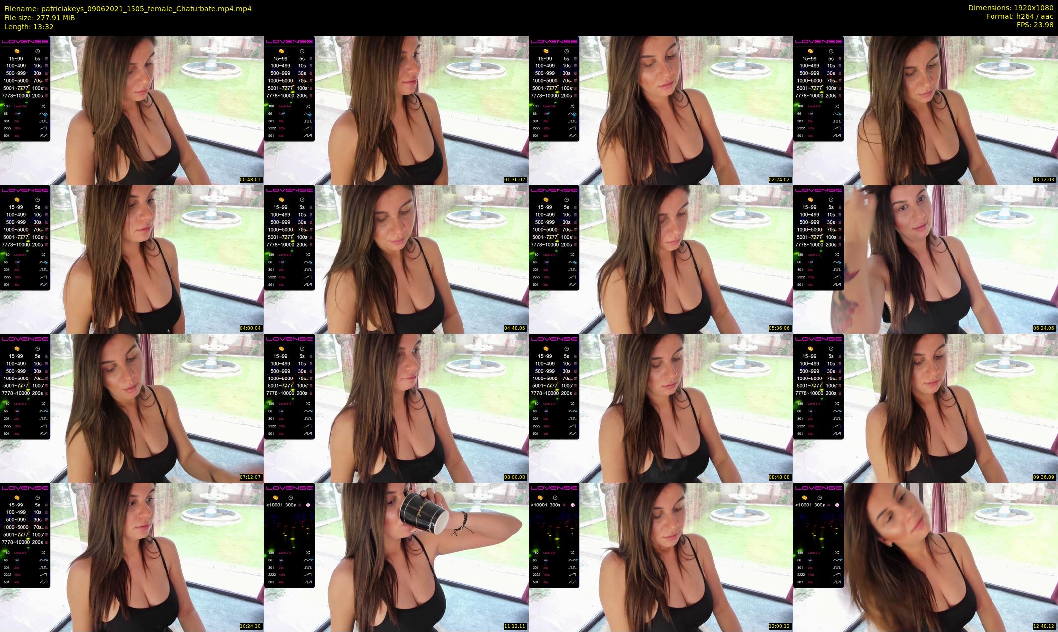 patriciakeys — 14 minute Chaturbate female cam show recording, 1080p, Jun 9, 2021