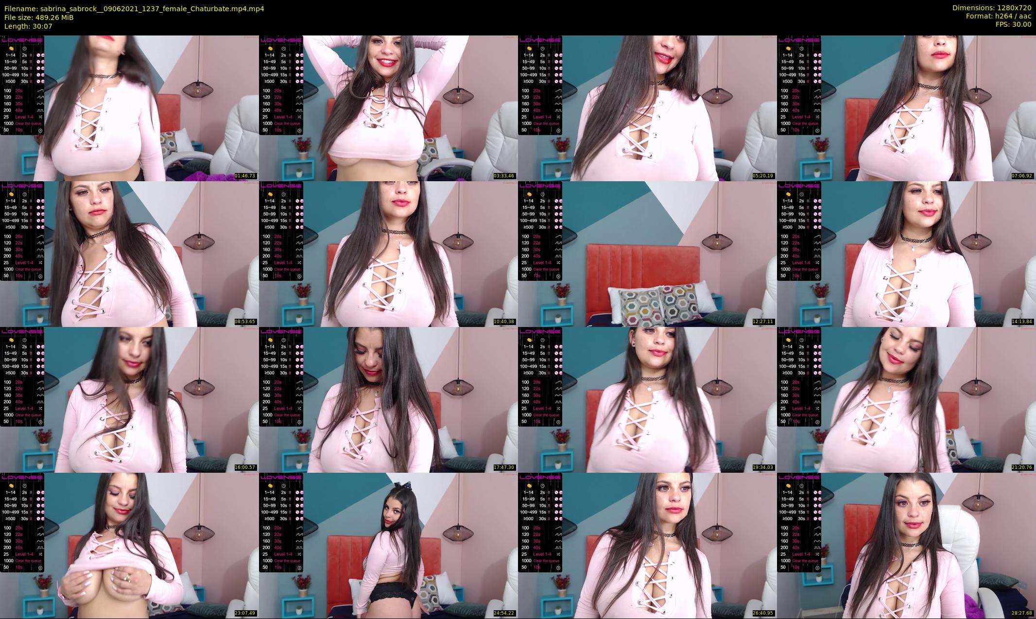 sabrina_sabrock_ — 31 minute Chaturbate female cam show recording, 720p, Jun 9, 2021