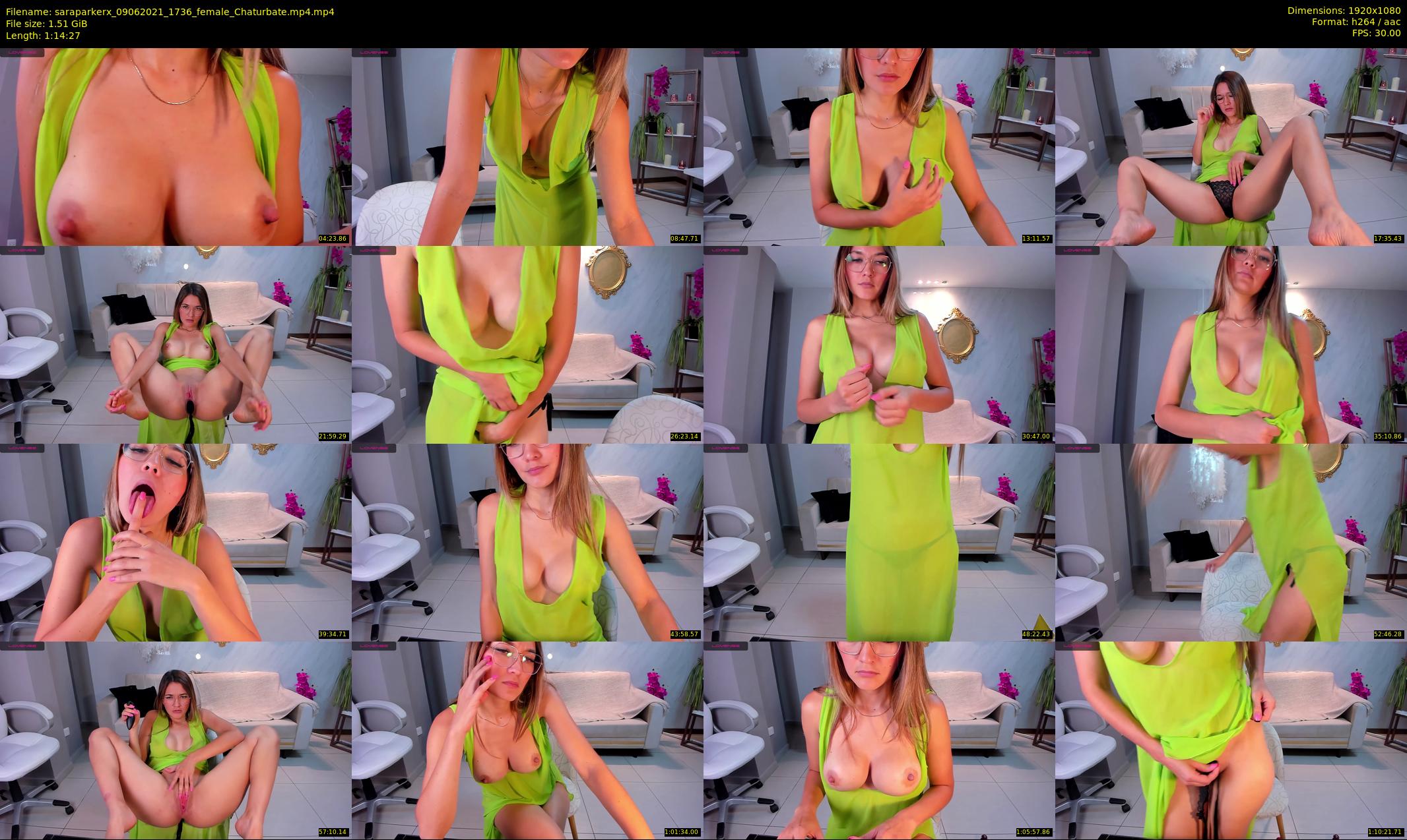 saraparkerx — 75 minute Chaturbate female cam show recording, 1080p, Jun 9, 2021