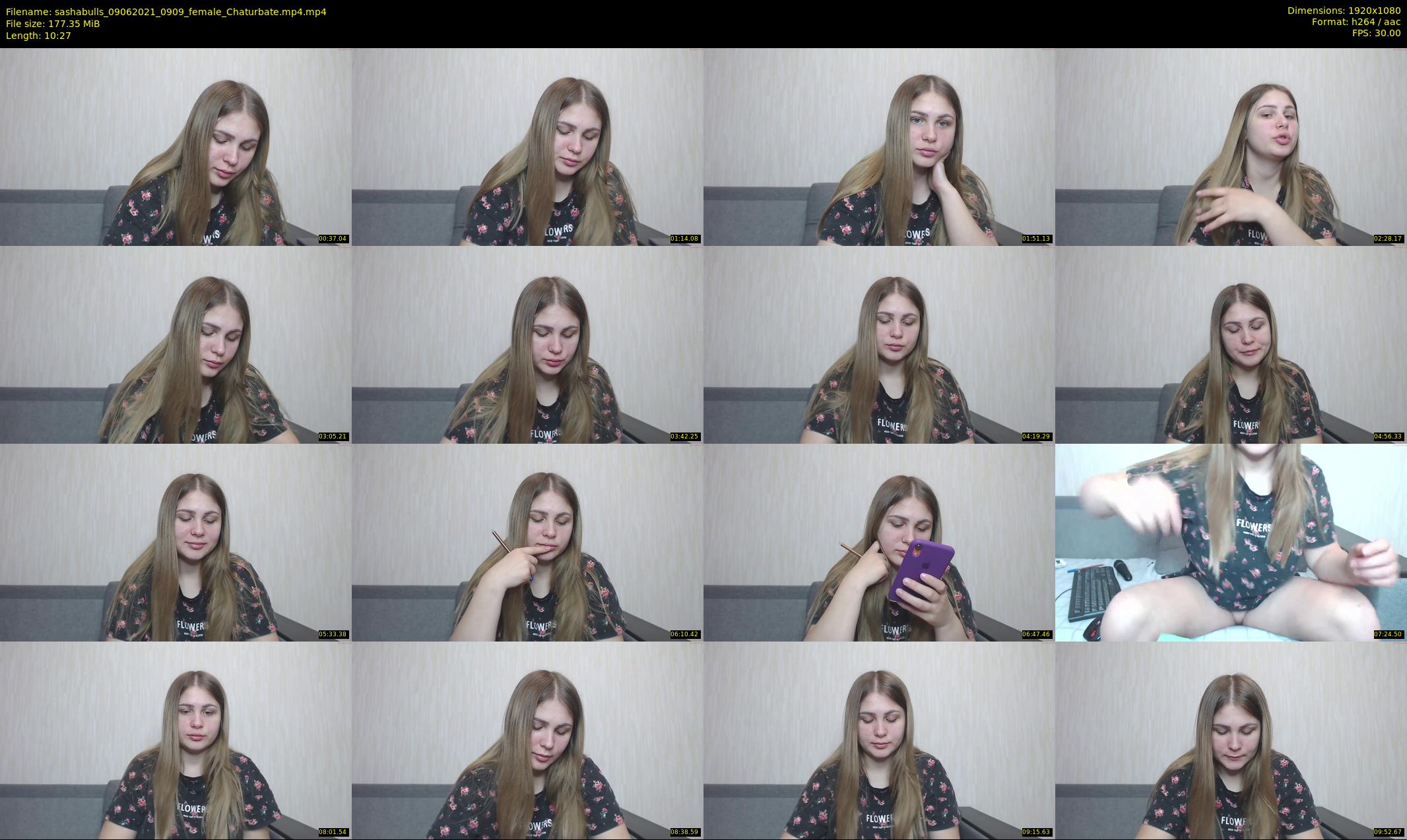 sashabulls — 11 minute Chaturbate couple cam show recording, 1080p, Jun 9, 2021