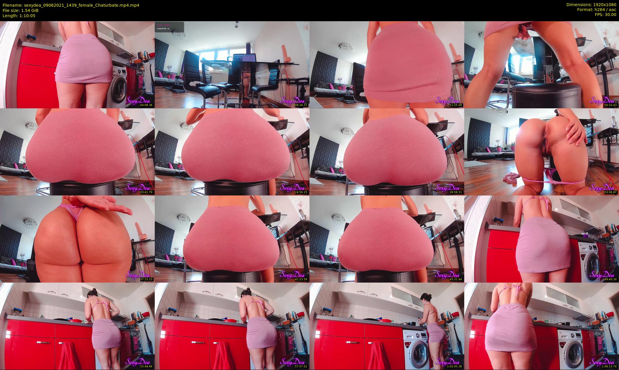 sexydea — 71 minute Chaturbate female cam show recording, 1080p, Jun 9, 2021