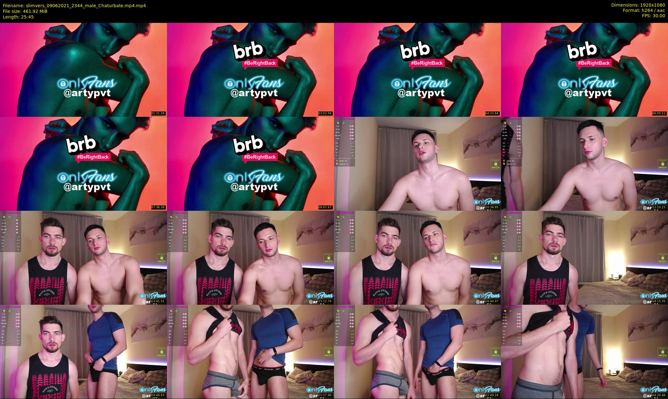 slimvers — 26 minute Chaturbate male cam show recording, 1080p, Jun 9, 2021