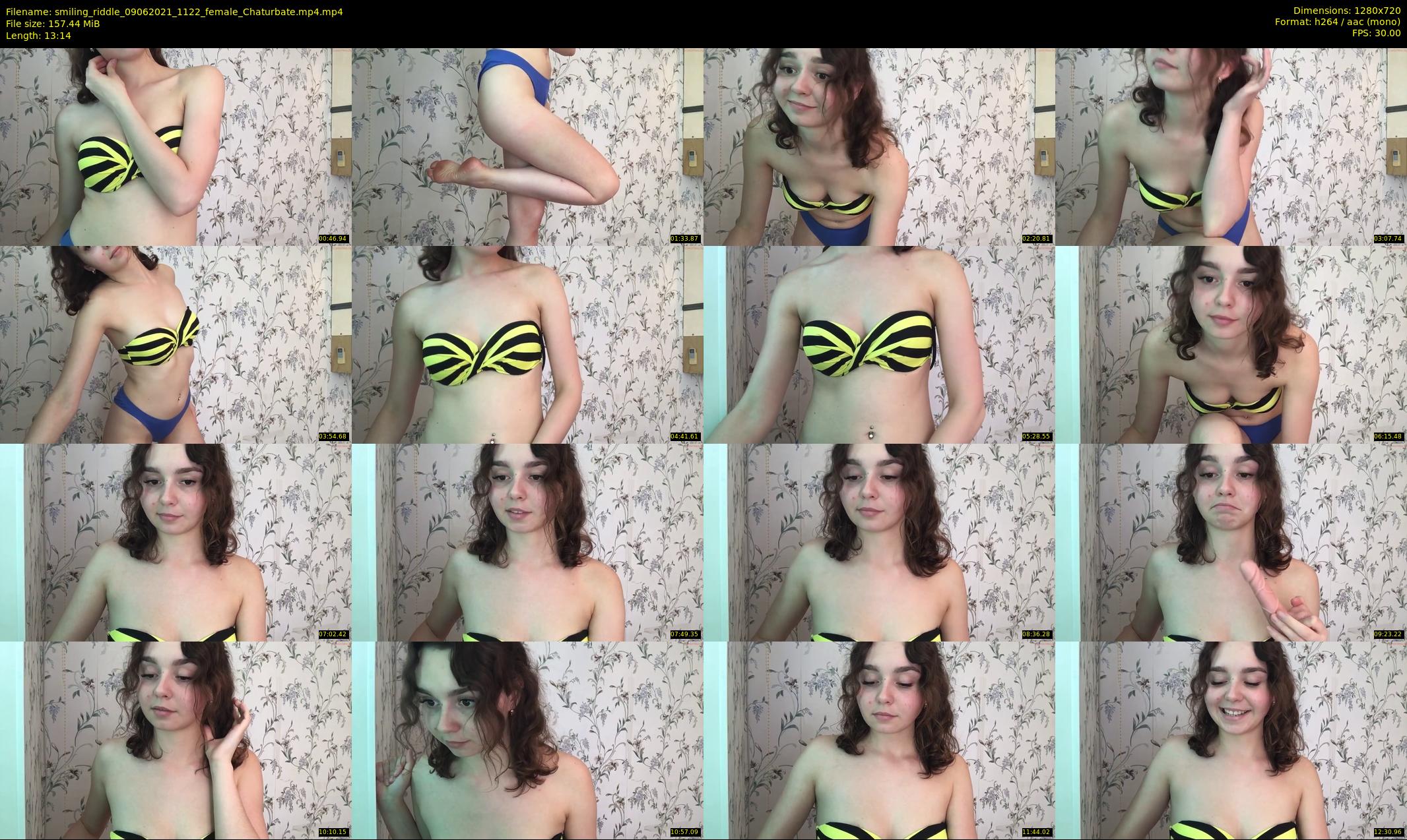 smiling_riddle — 14 minute Chaturbate female cam show recording, 720p, Jun 9, 2021