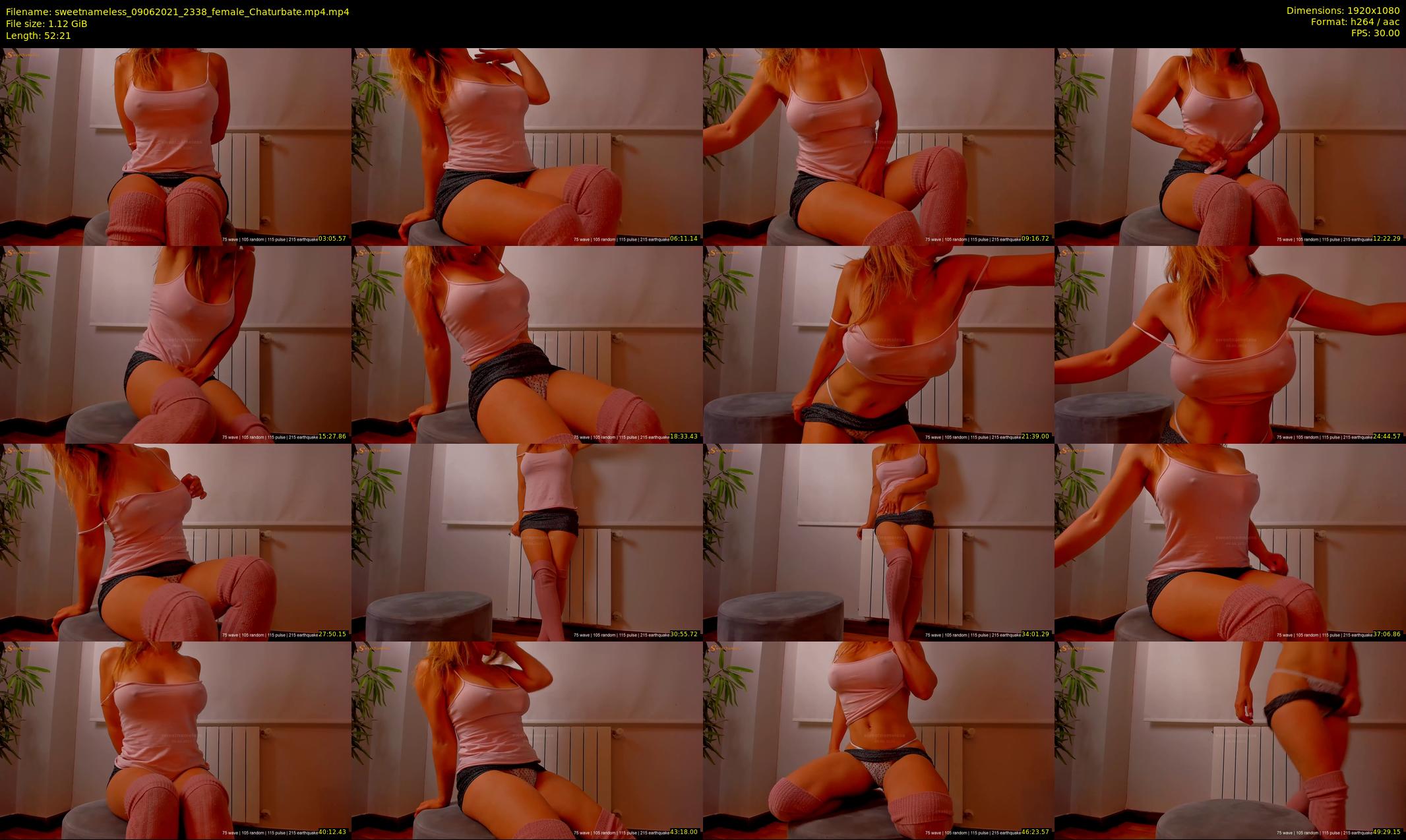 sweetnameless — 53 minute Chaturbate couple cam show recording, 1080p, Jun 9, 2021