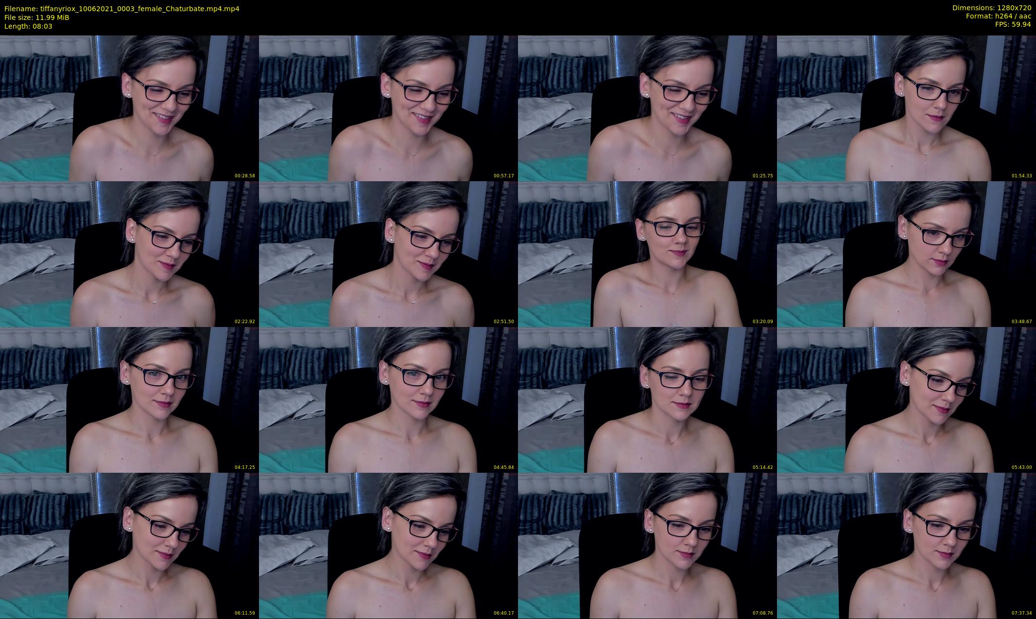tiffanyriox — 9 minute Chaturbate female cam show recording, 720p, Jun 10, 2021