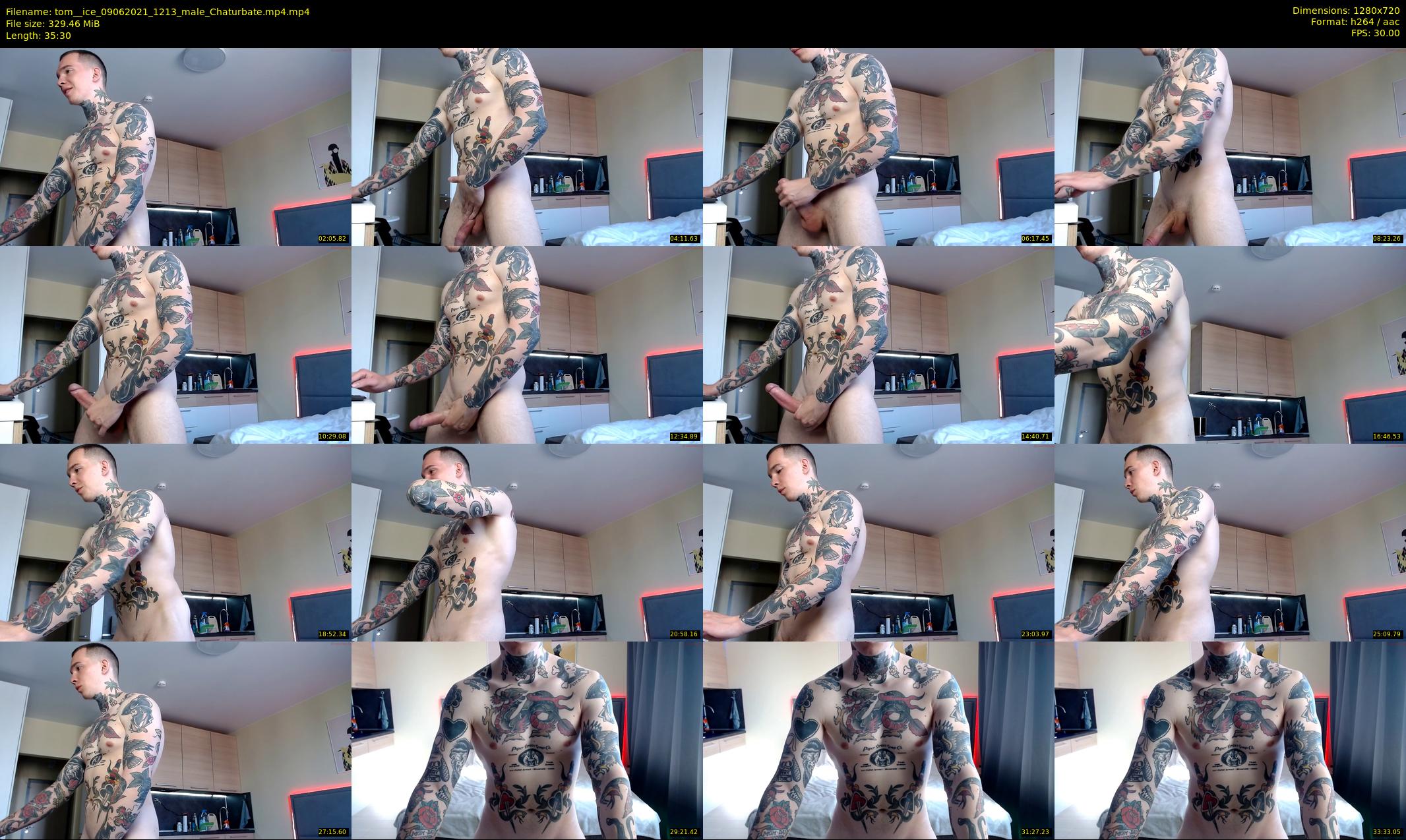 tom__ice — 36 minute Chaturbate male cam show recording, 720p, Jun 9, 2021