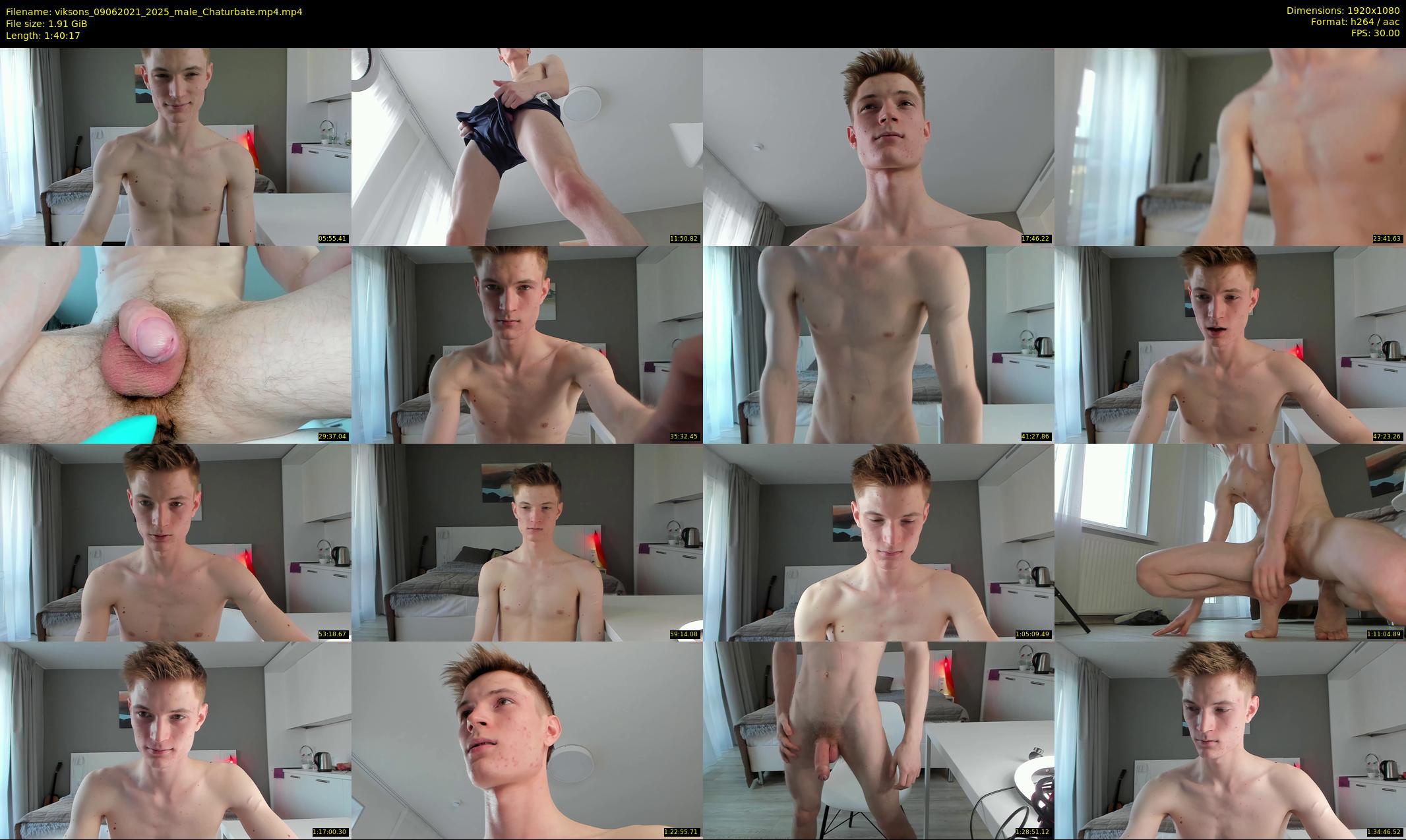 viksons — 101 minute Chaturbate male cam show recording, 1080p, Jun 9, 2021