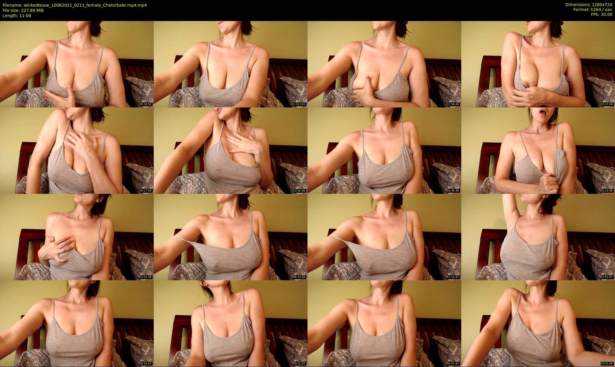 wickedtease — 12 minute Chaturbate female cam show recording, 720p, Jun 10, 2021