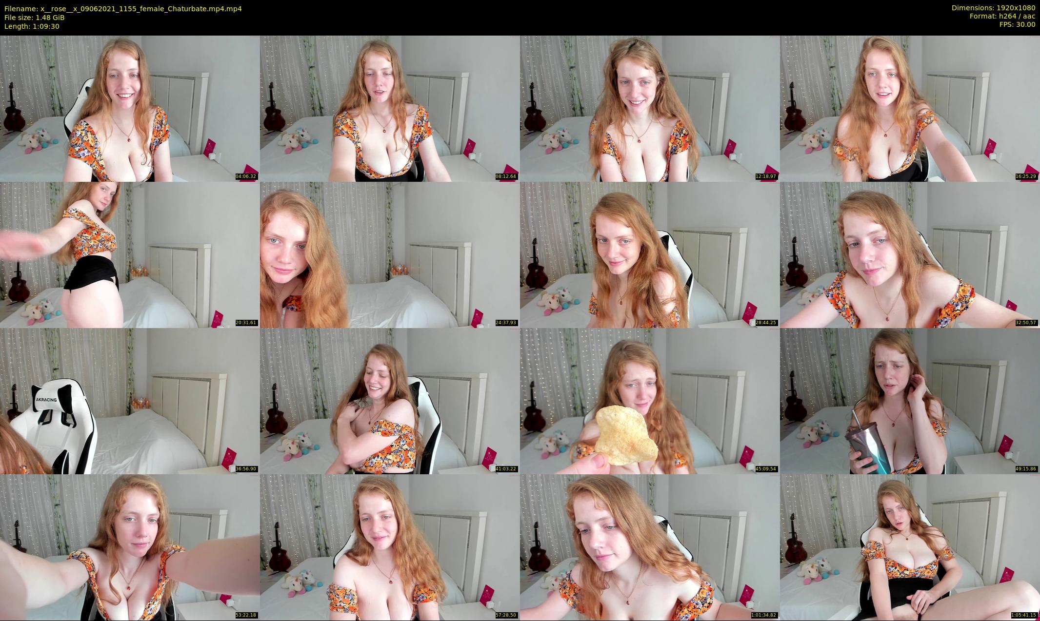 x__rose__x — 70 minute Chaturbate female cam show recording, 1080p, Jun 9, 2021