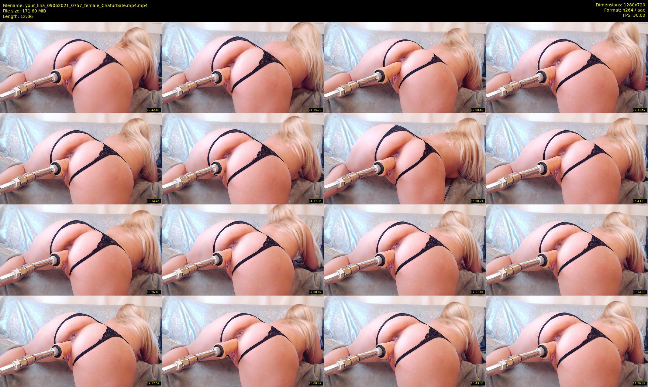 your_lina — 13 minute Chaturbate female cam show recording, 720p, Jun 9, 2021