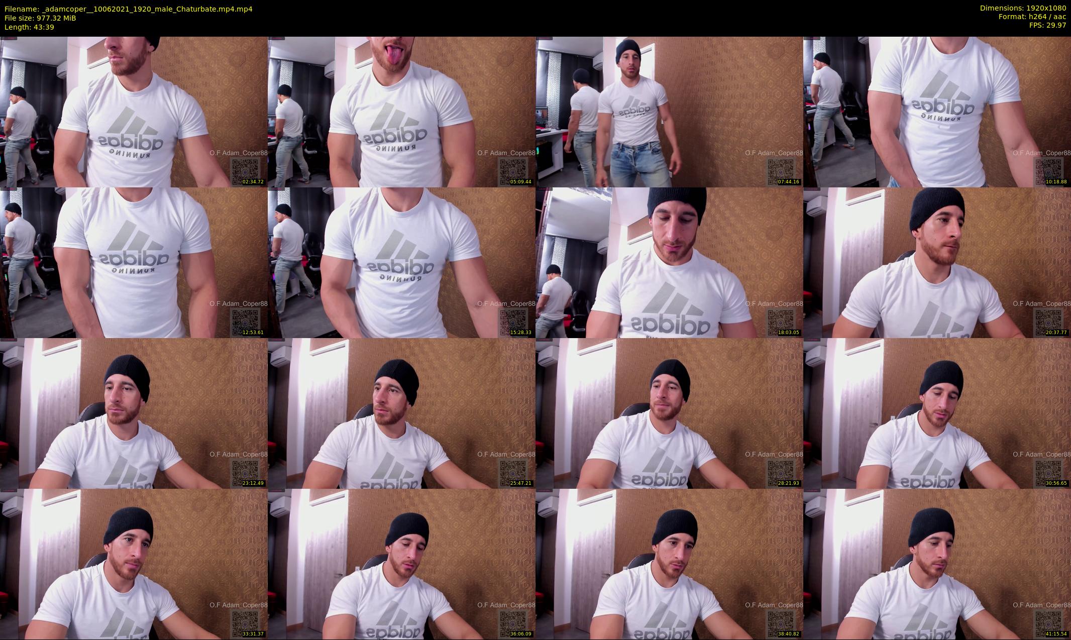 _adamcoper_ — 44 minute Chaturbate male cam show recording, 1080p, Jun 10, 2021