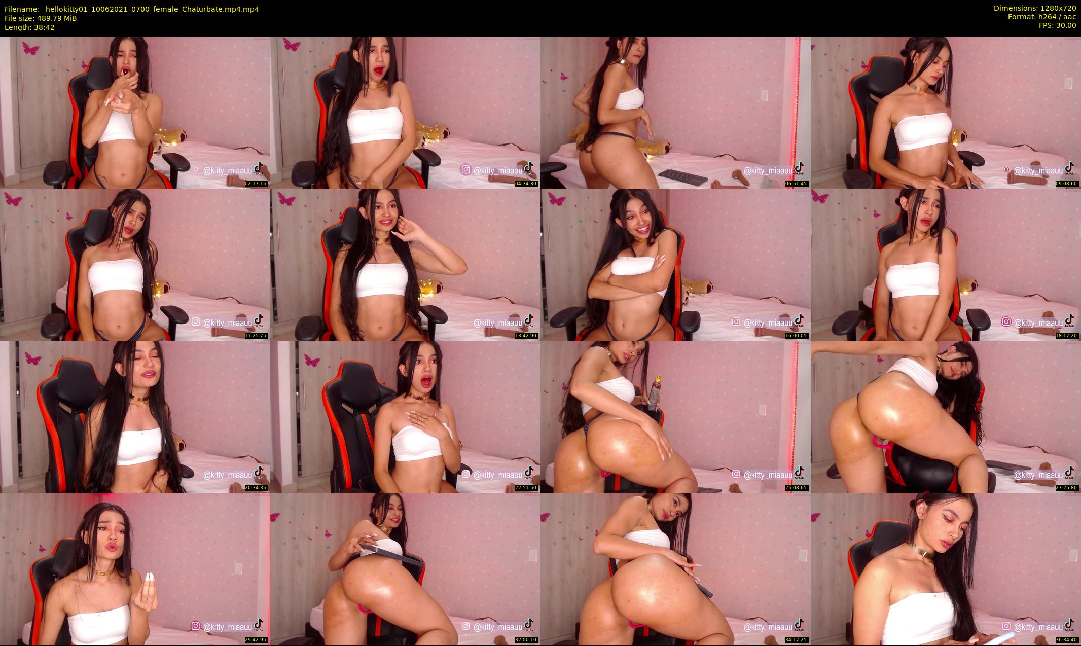 _hellokitty01 — 39 minute Chaturbate female cam show recording, 720p, Jun 10, 2021