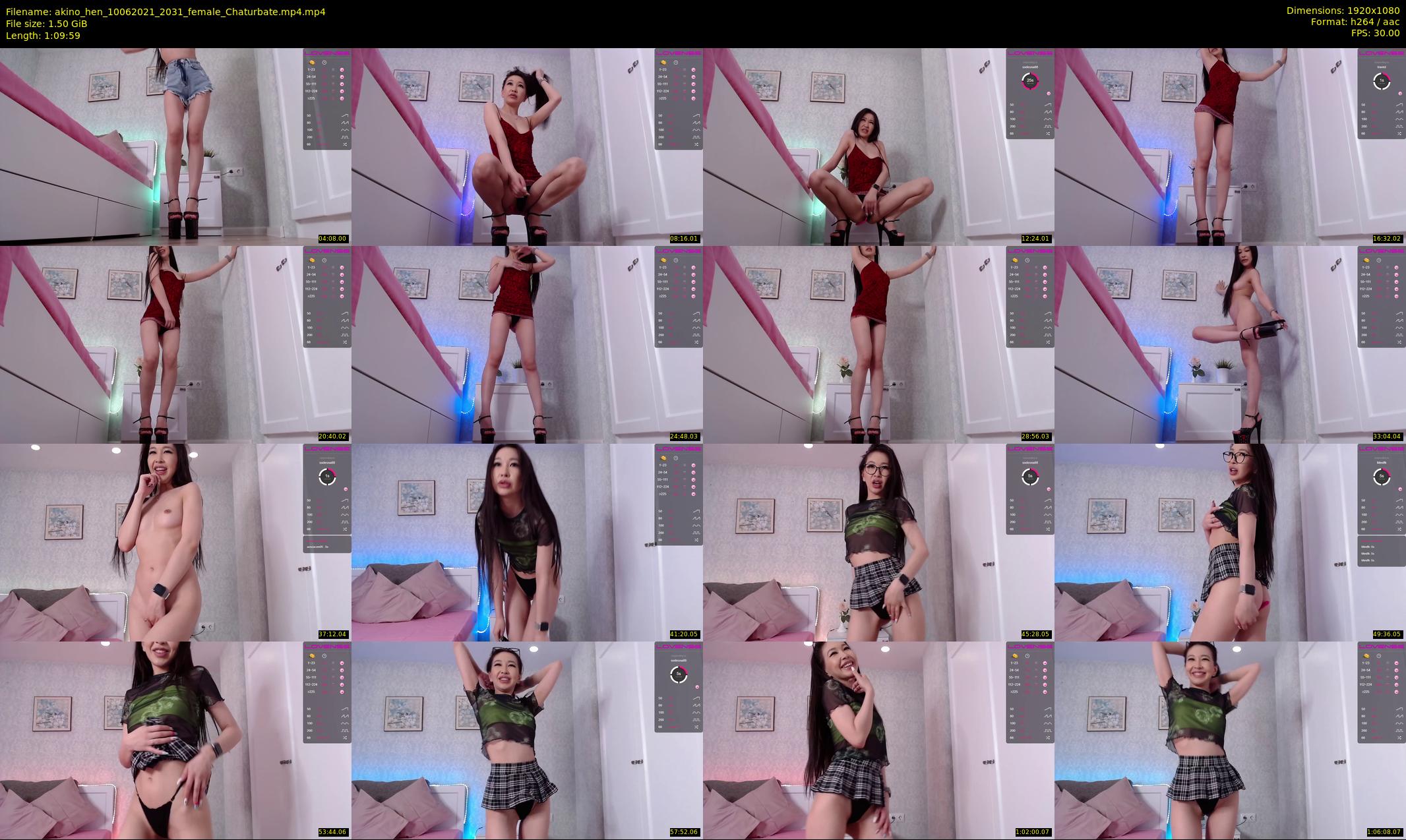 akino_hen — 70 minute Chaturbate female cam show recording, 1080p, Jun 10, 2021