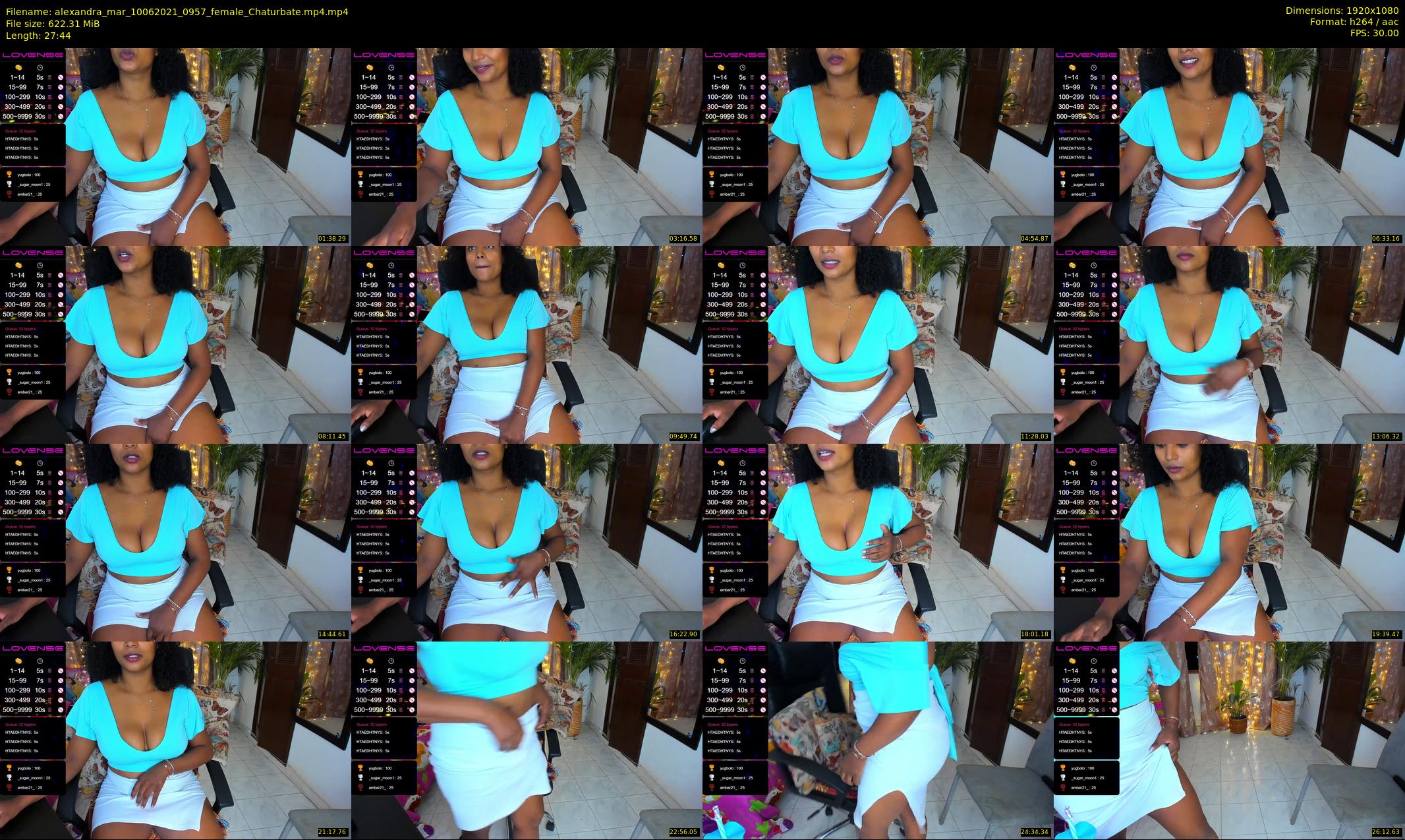 alexandra_mar — 28 minute Chaturbate female cam show recording, 1080p, Jun 10, 2021