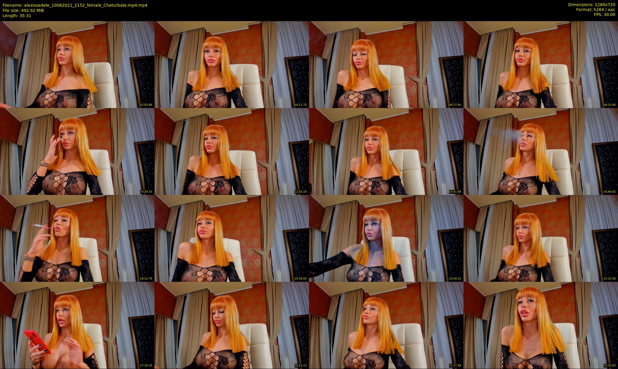 alexissadele — 36 minute Chaturbate female cam show recording, 720p, Jun 10, 2021