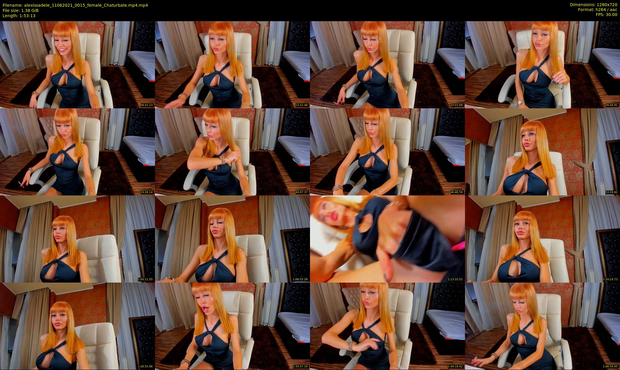 alexissadele — 114 minute Chaturbate female cam show recording, 720p, Jun 11, 2021