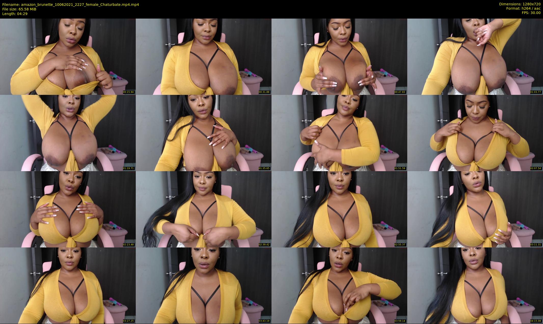 amazon_brunette — 5 minute Chaturbate female cam show recording, 720p, Jun 10, 2021