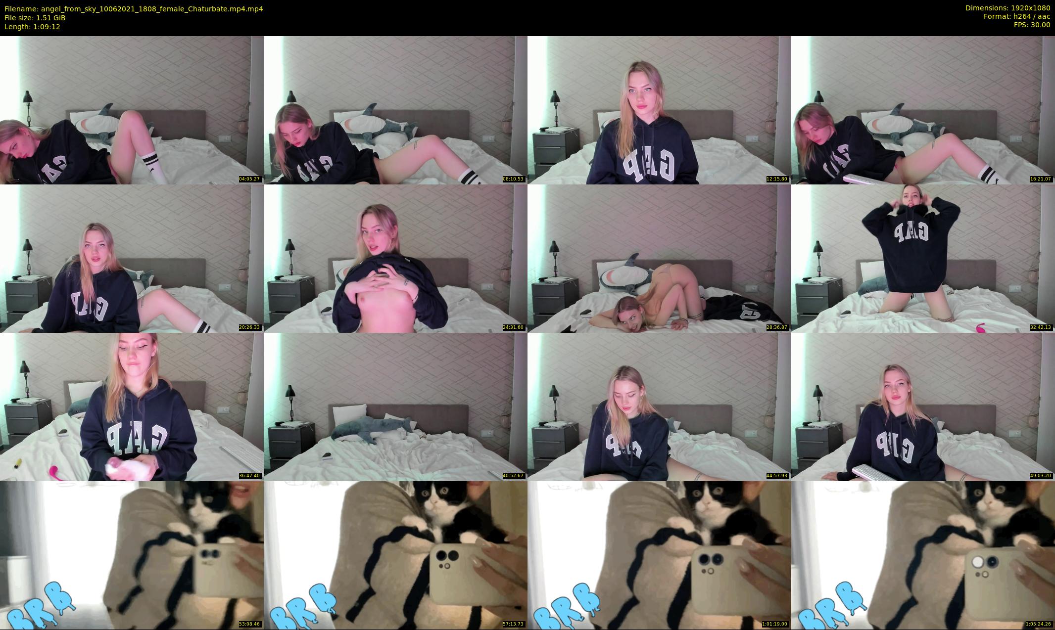 angel_from_sky — 70 minute Chaturbate female cam show recording, 1080p, Jun 10, 2021