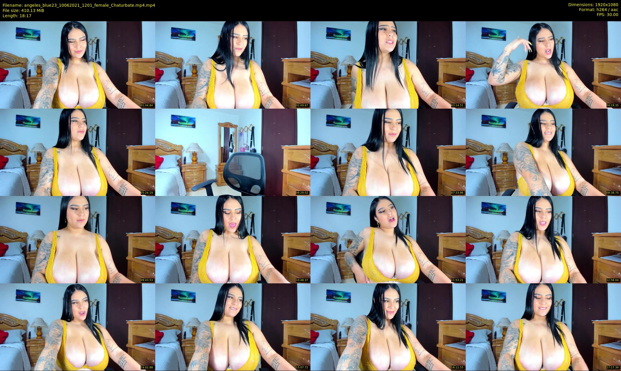 angeles_blue23 — 19 minute Chaturbate female cam show recording, 1080p, Jun 10, 2021