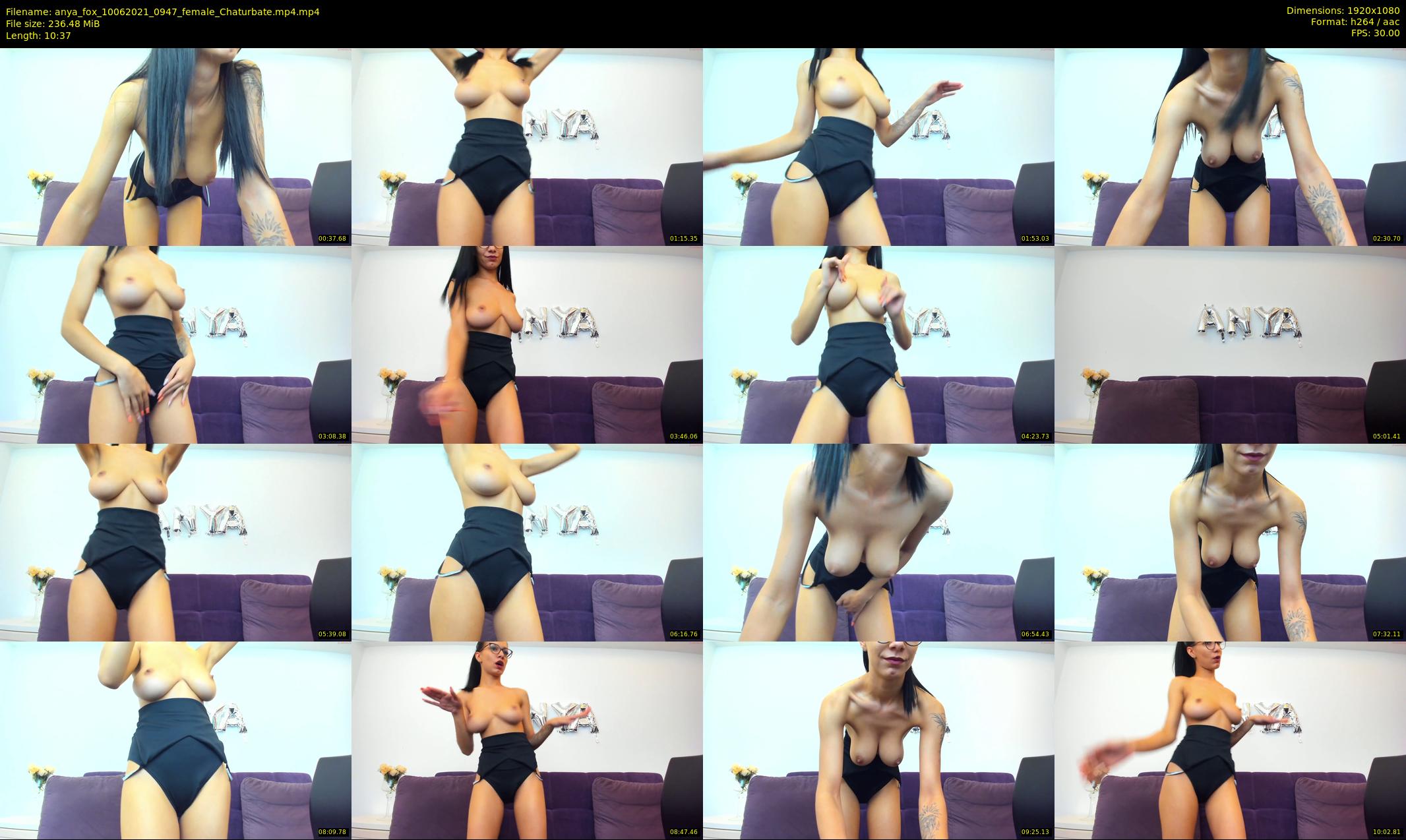 anya_fox — 11 minute Chaturbate female cam show recording, 1080p, Jun 10, 2021