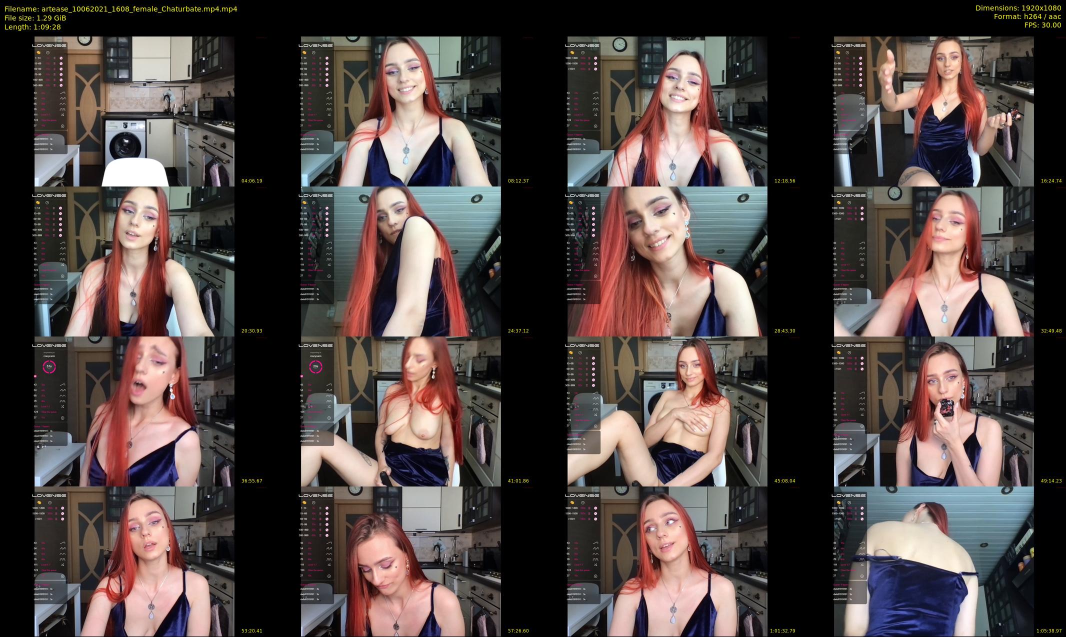 artease — 70 minute Chaturbate female cam show recording, 1080p, Jun 10, 2021