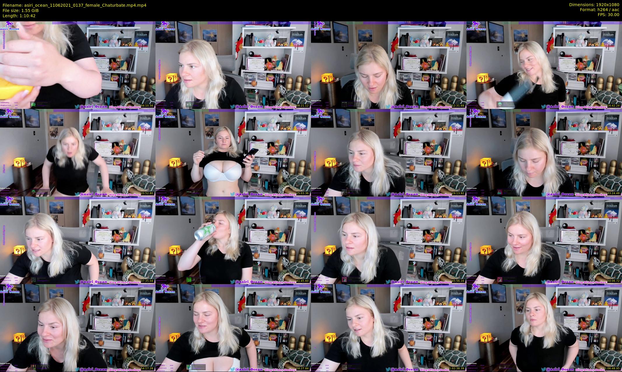 asiri_ocean — 71 minute Chaturbate female cam show recording, 1080p, Jun 11, 2021